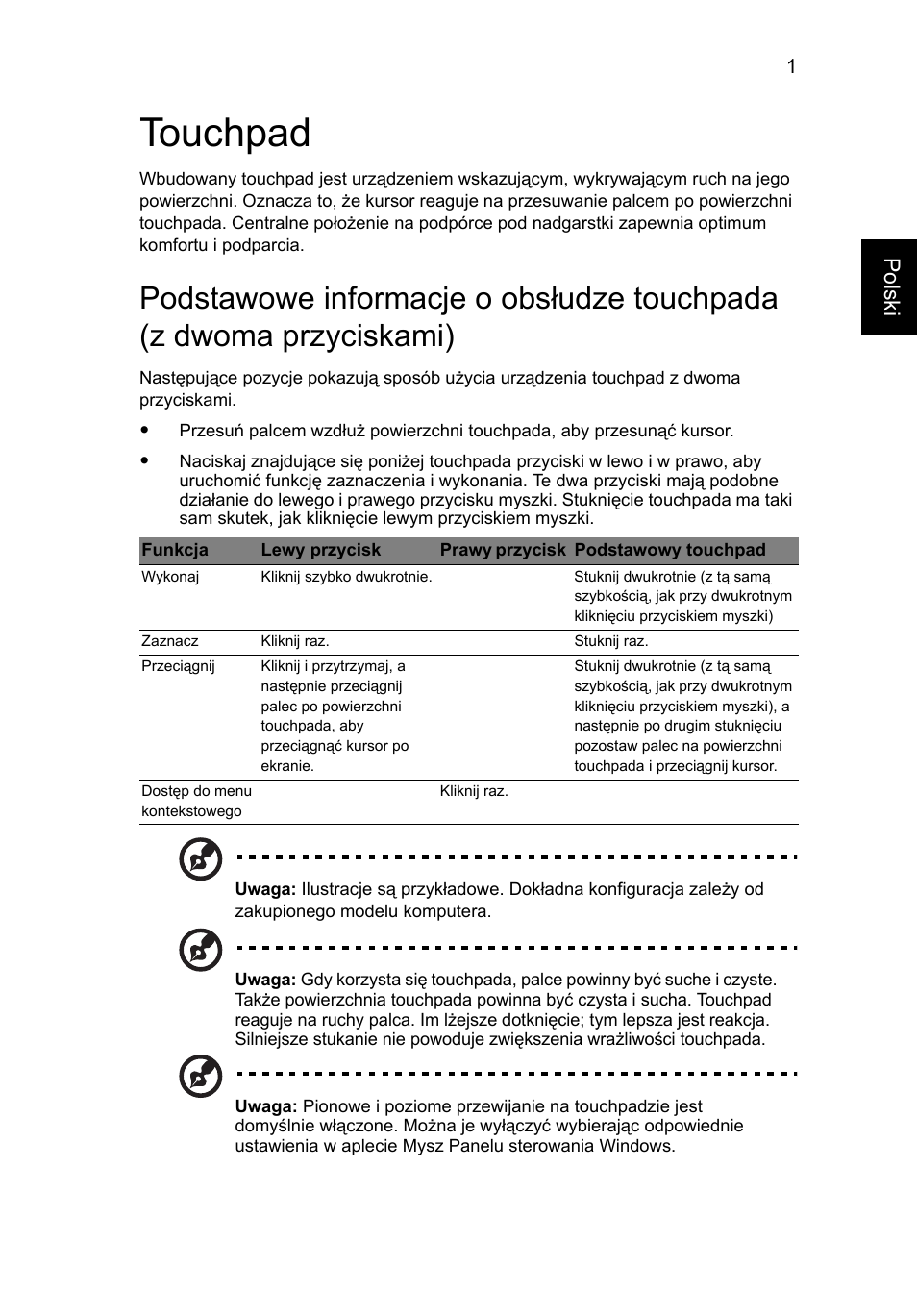 Touchpad | Acer TravelMate 4750 User Manual | Page 907 / 2286