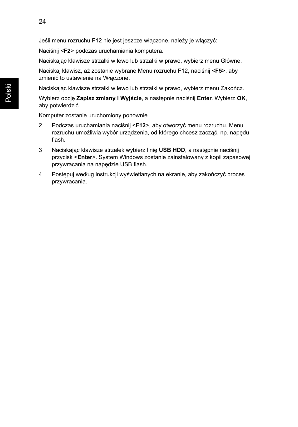 Polski | Acer TravelMate 4750 User Manual | Page 930 / 2286