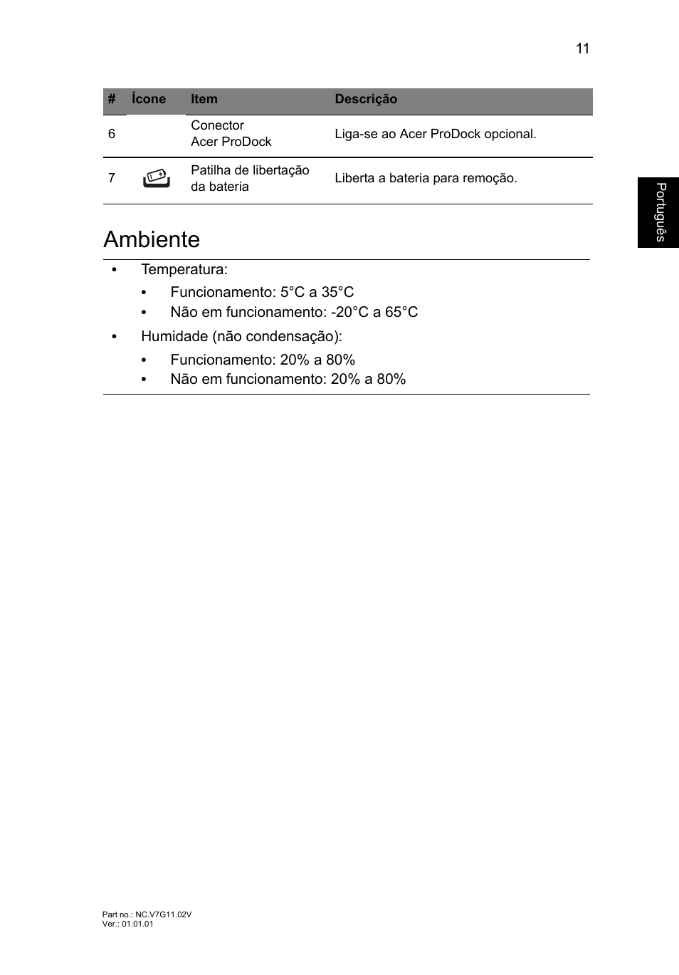 Ambiente | Acer TravelMate P653-MG User Manual | Page 77 / 365