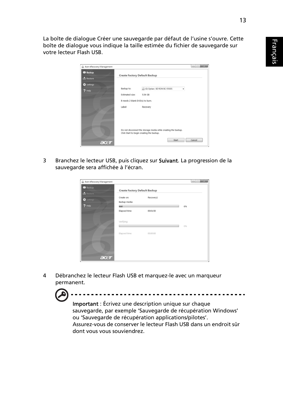 Français | Acer Aspire 4830G User Manual | Page 111 / 2354