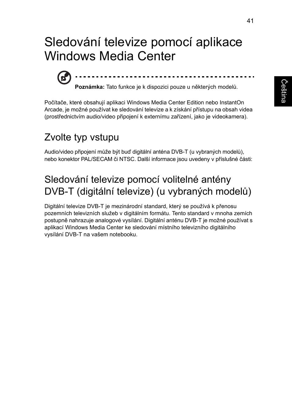 Zvolte typ vstupu | Acer Aspire 4830G User Manual | Page 1133 / 2354