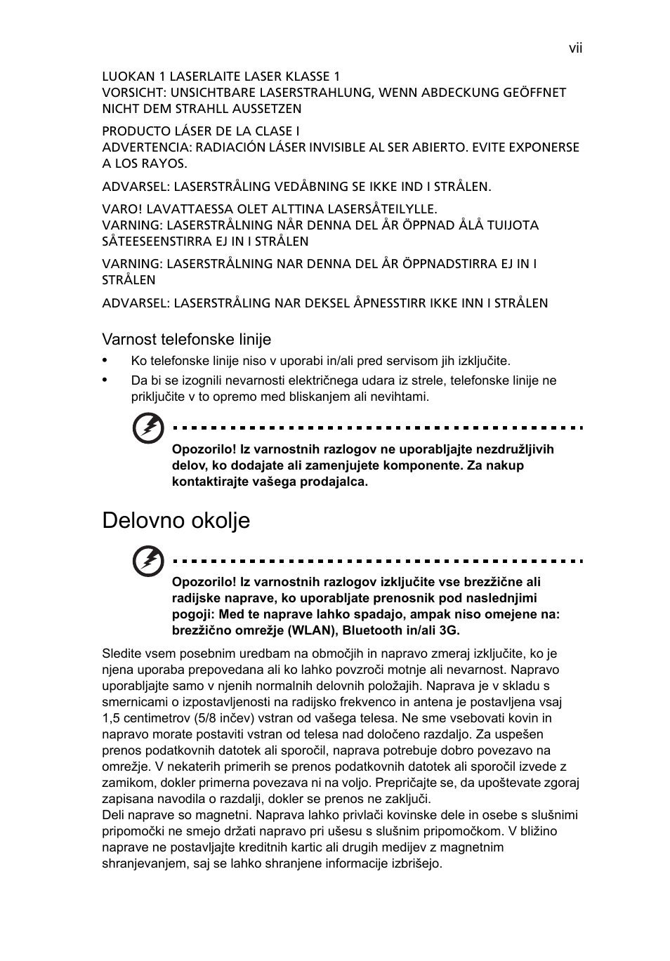 Delovno okolje | Acer Aspire 4830G User Manual | Page 1227 / 2354