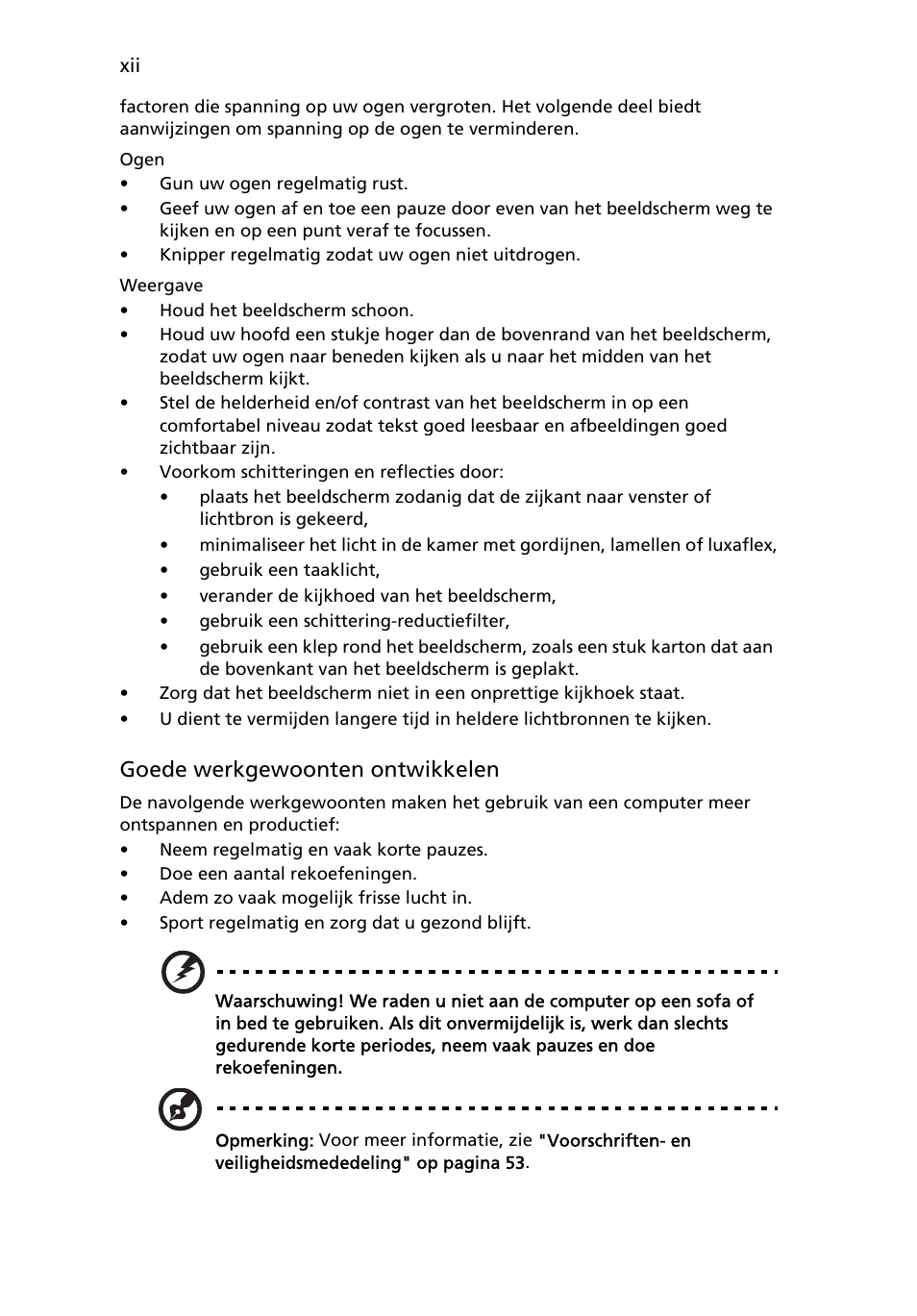 Goede werkgewoonten ontwikkelen | Acer Aspire 4830G User Manual | Page 482 / 2354