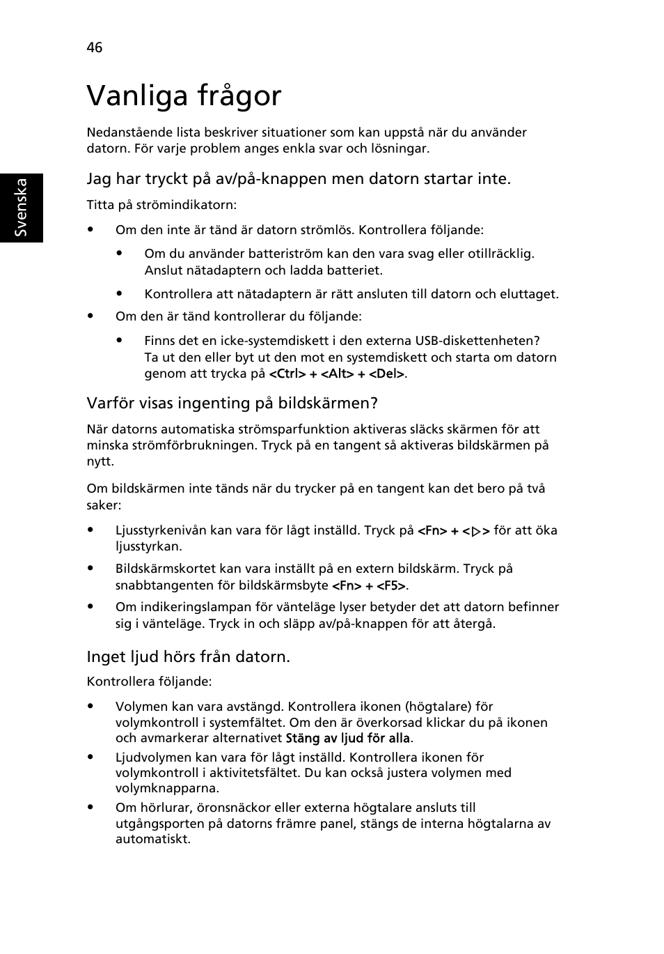 Vanliga frågor | Acer Aspire 4830G User Manual | Page 758 / 2354