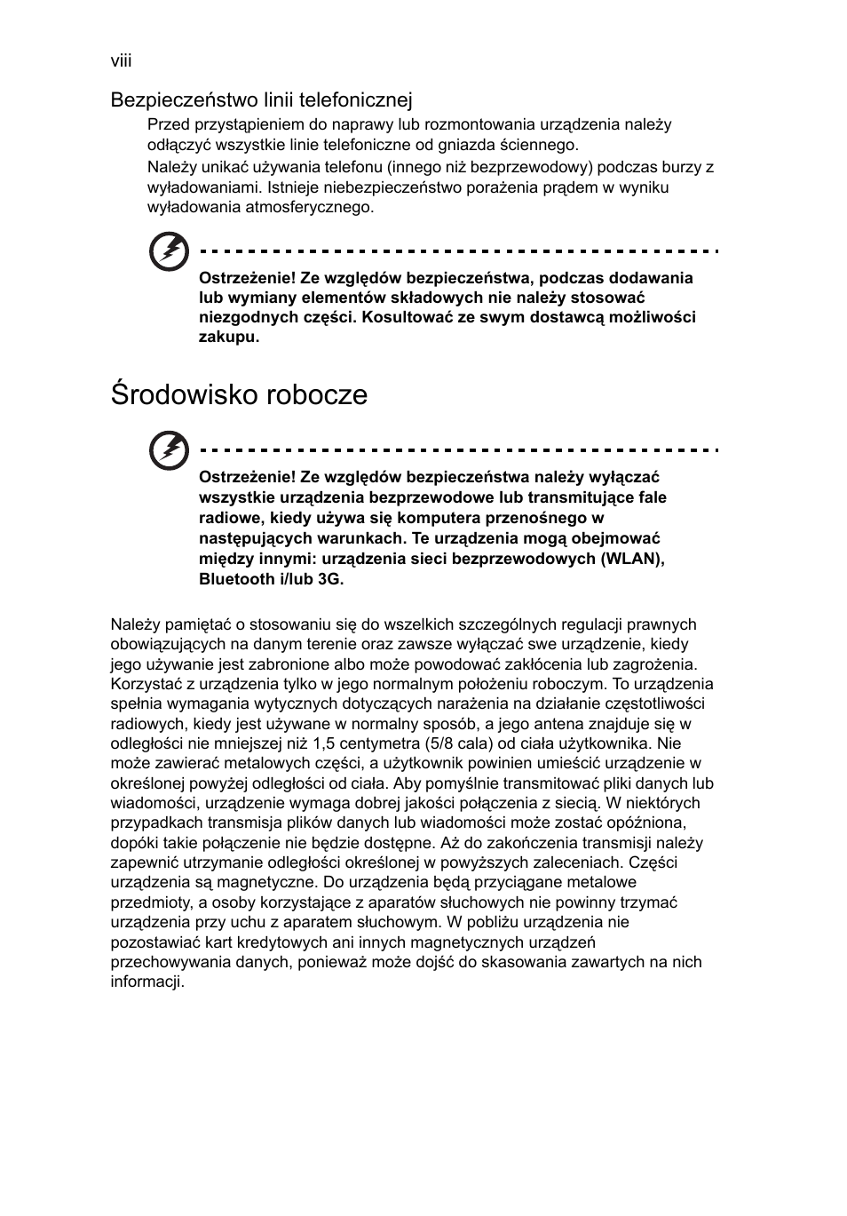 Środowisko robocze | Acer Aspire 4830G User Manual | Page 928 / 2354