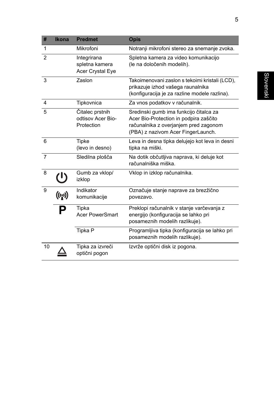 Acer TravelMate 8372 User Manual | Page 169 / 314