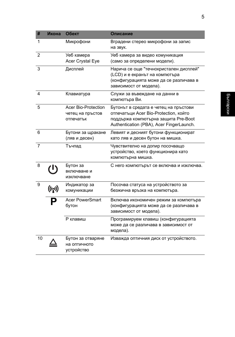 Acer TravelMate 8372 User Manual | Page 199 / 314