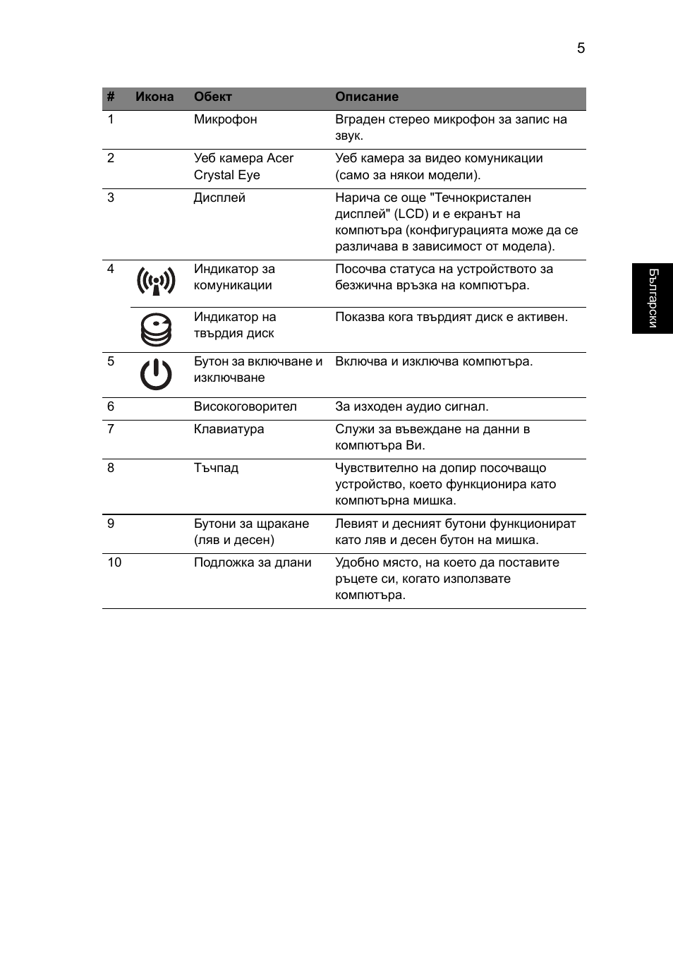 Acer TravelMate 5335 User Manual | Page 199 / 313