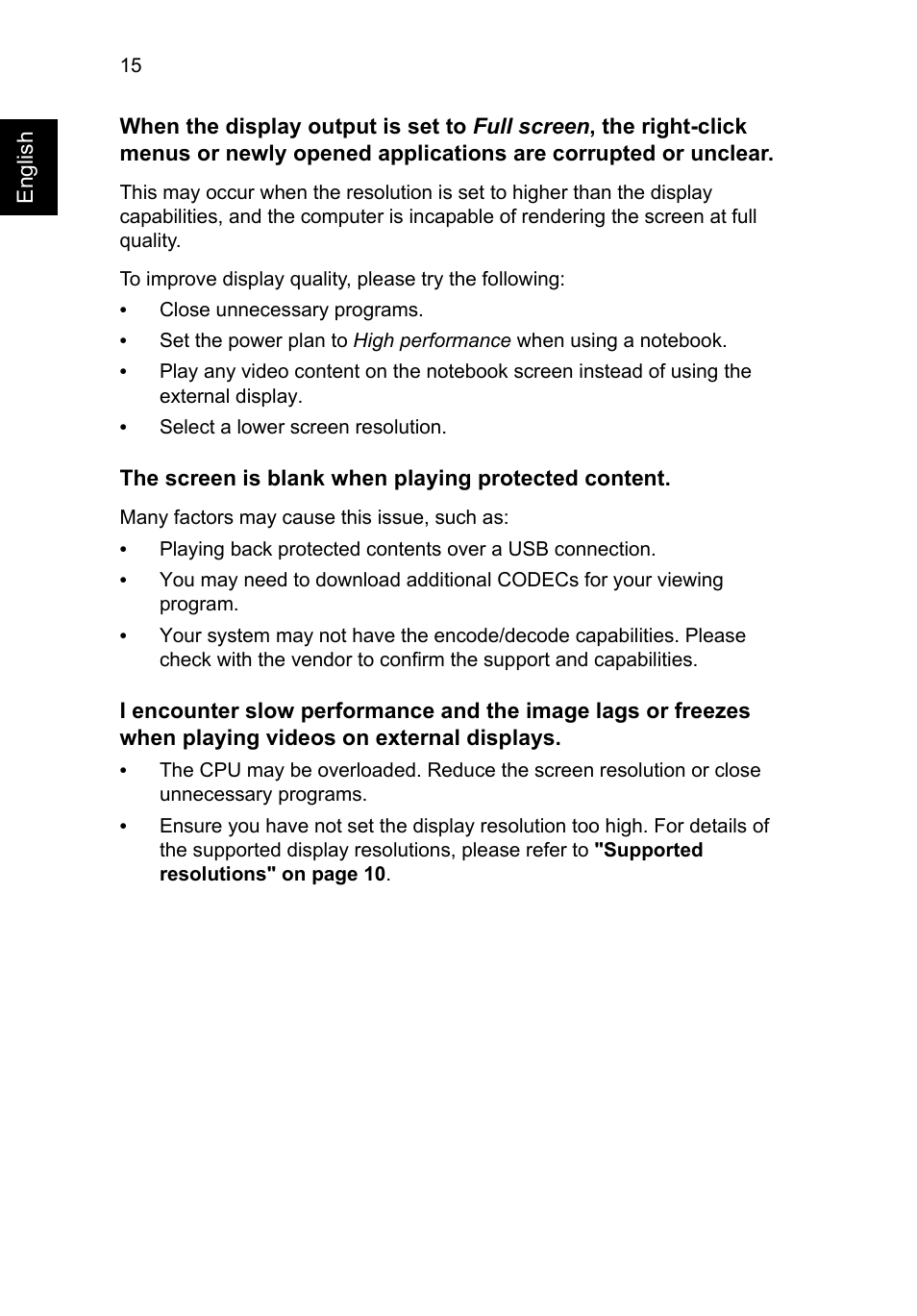 Acer Universal USB 2.0 Docking Station User Manual | Page 18 / 18