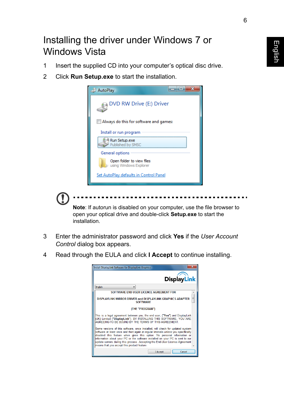 Acer Universal USB 2.0 Docking Station User Manual | Page 9 / 18