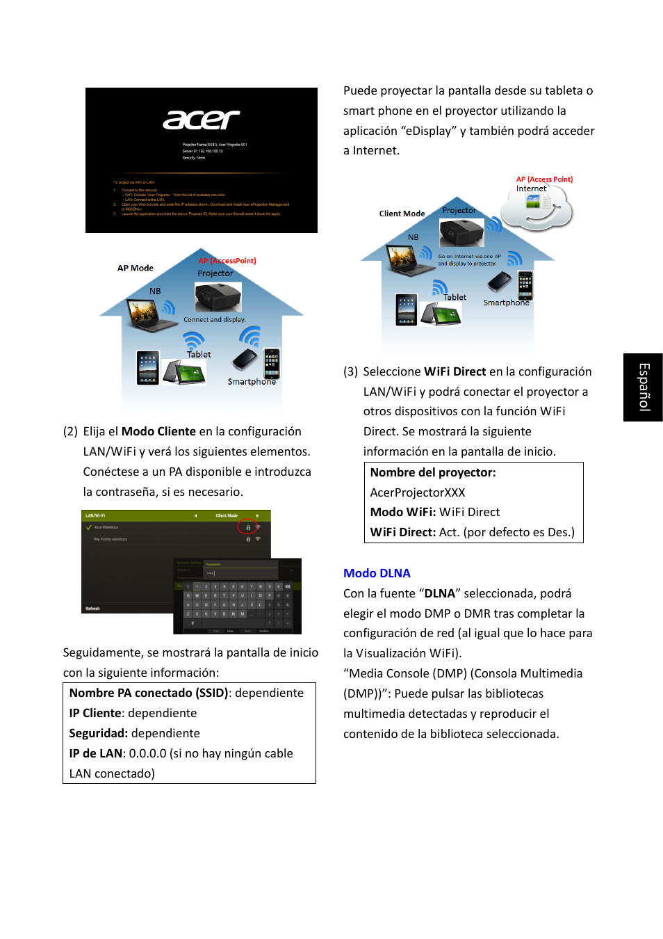 Acer K335 User Manual | Page 18 / 40