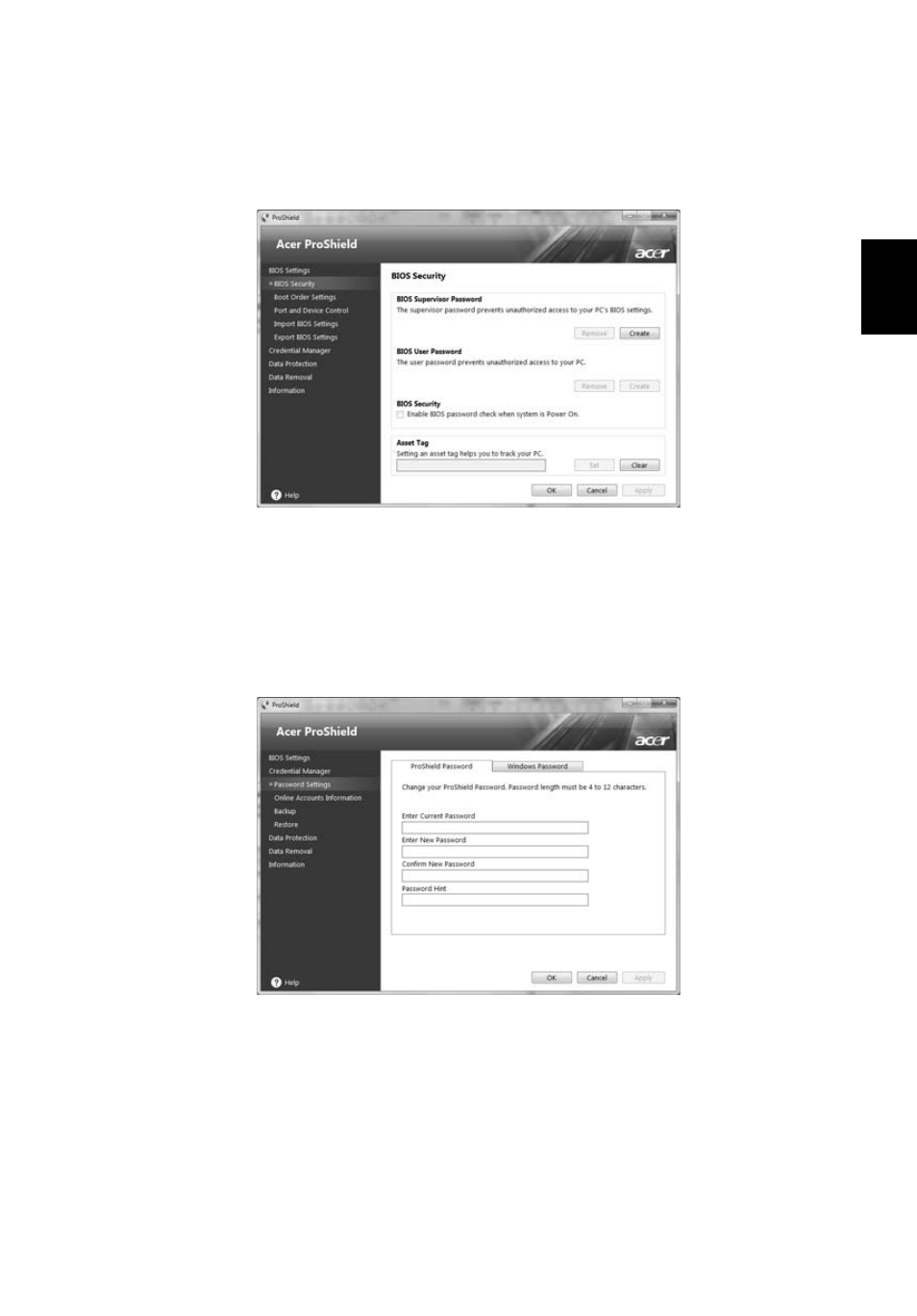 Bios-i seaded, Mandaadihaldur | Acer TravelMate 7750G User Manual | Page 1507 / 2286