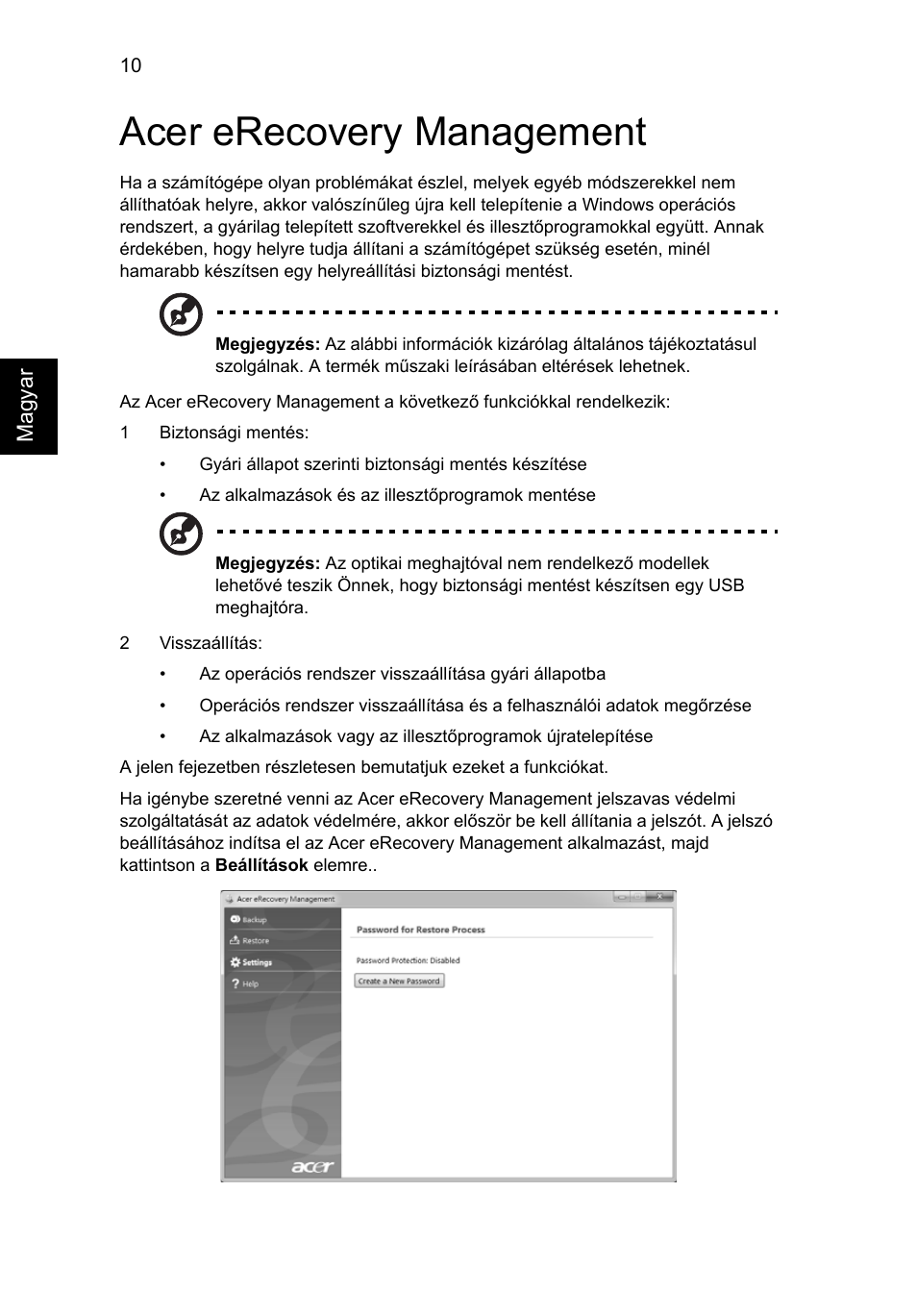 Acer erecovery management | Acer TravelMate 7750G User Manual | Page 992 / 2286