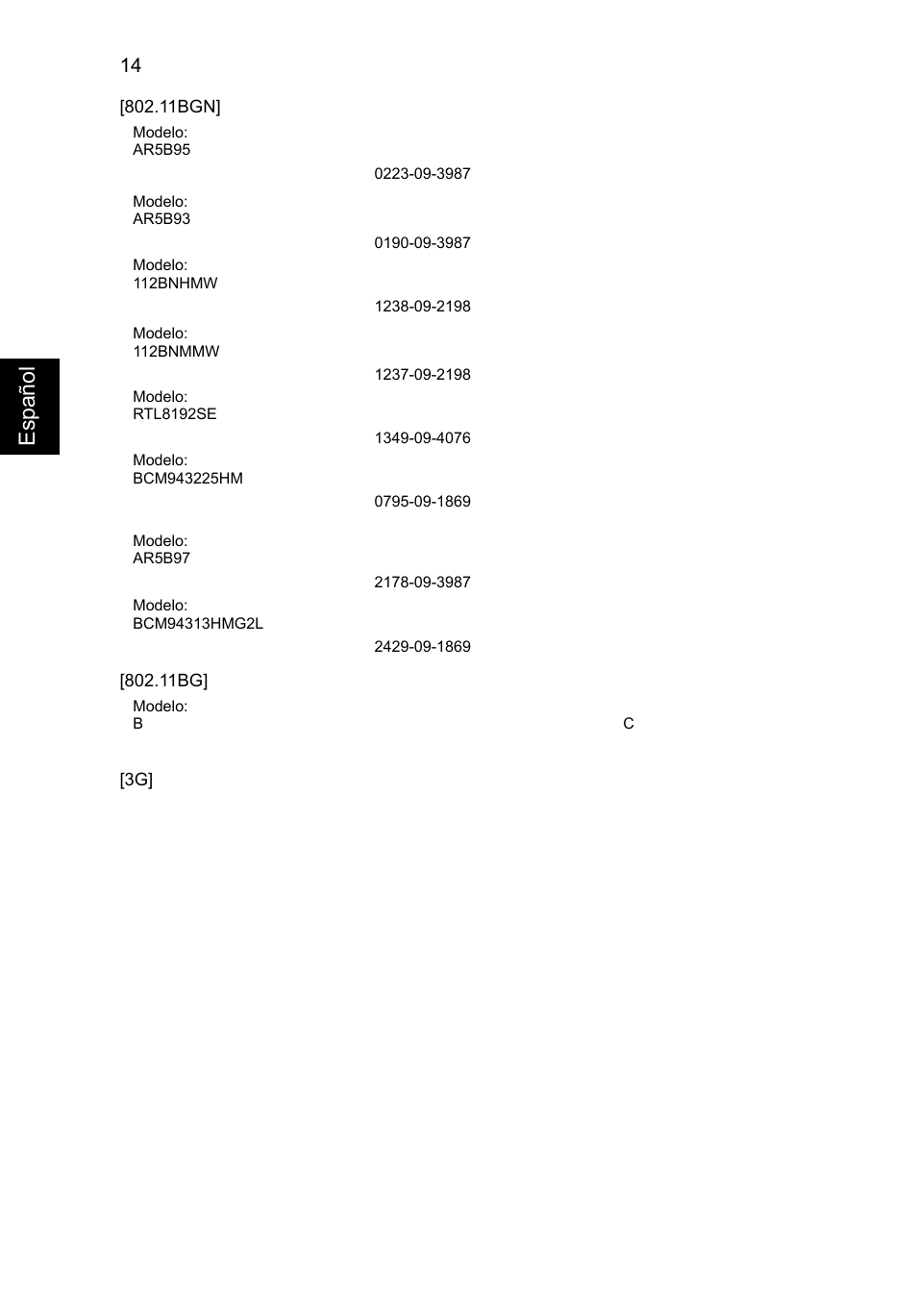 Esp añol | Acer Aspire V3-431 User Manual | Page 64 / 362