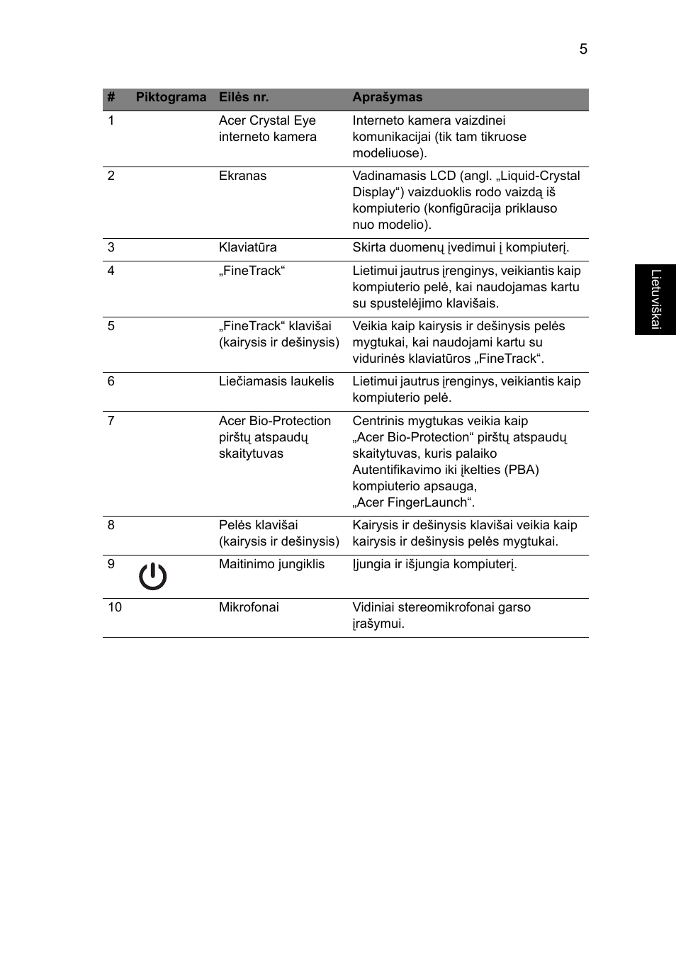 Acer TravelMate 6594G User Manual | Page 273 / 376