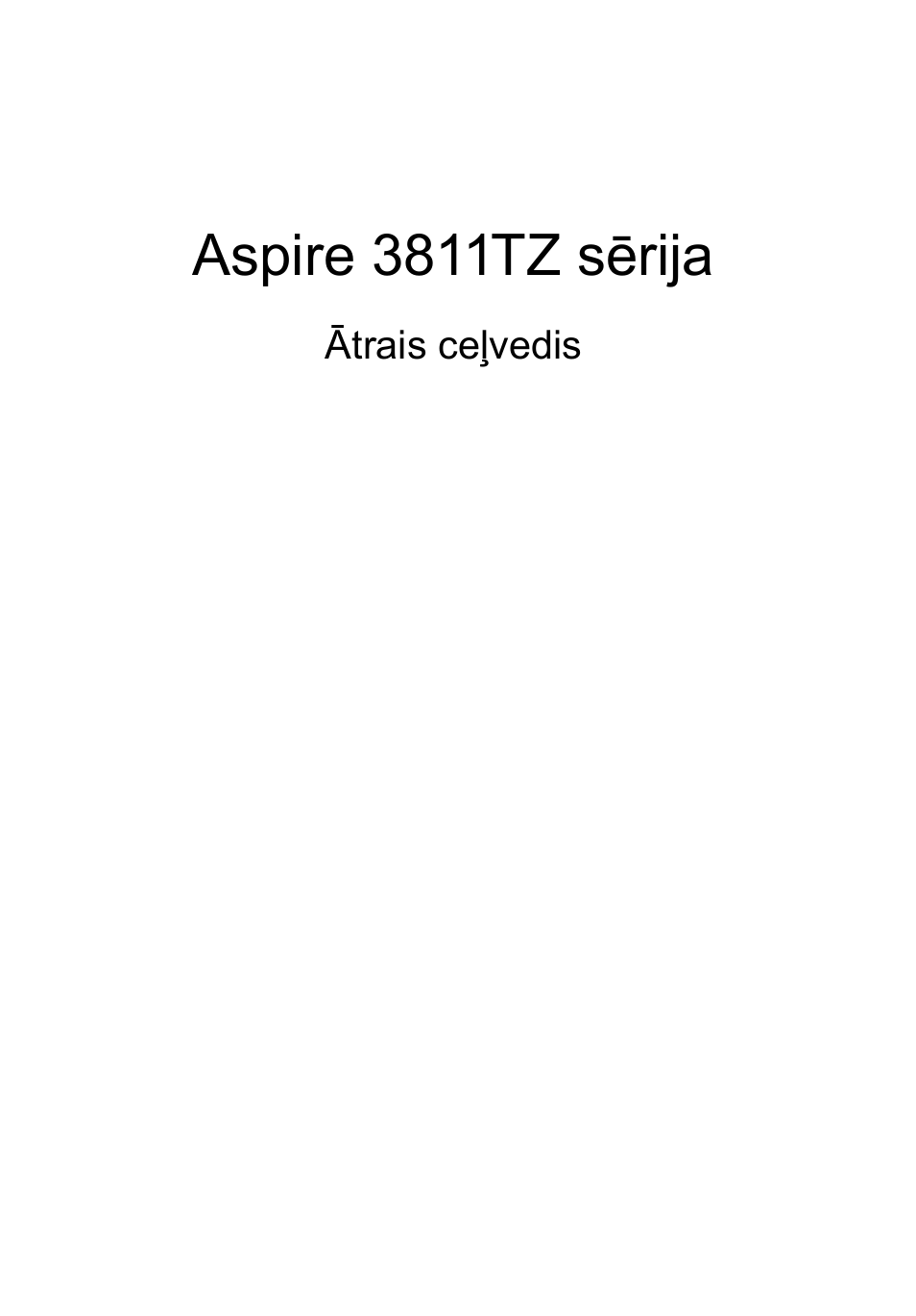 Latviski, Aspire 3811tz sērija | Acer Aspire 3811TG User Manual | Page 257 / 369