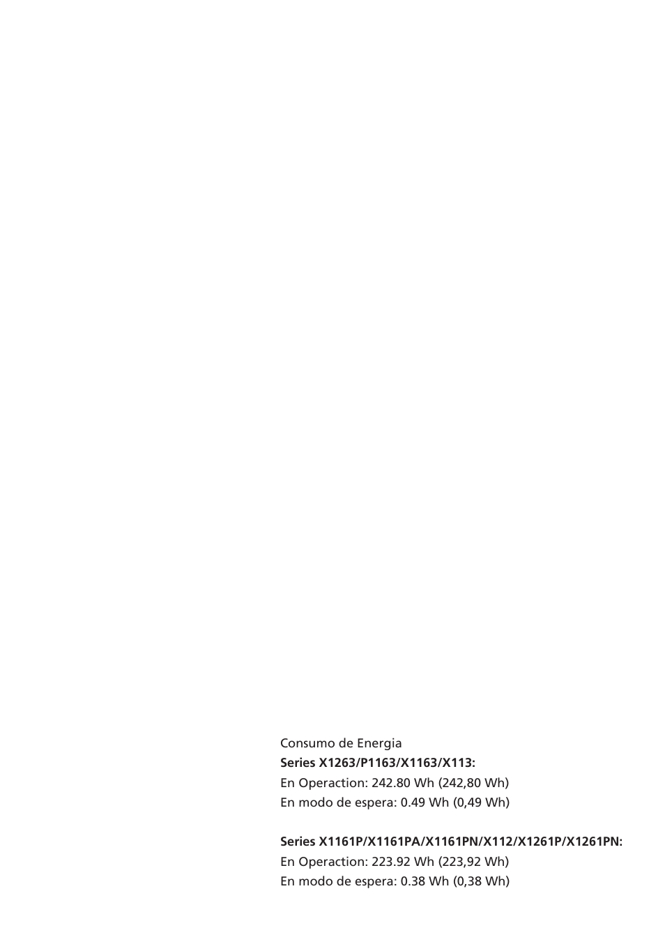 Acer X1263N User Manual | Page 18 / 18