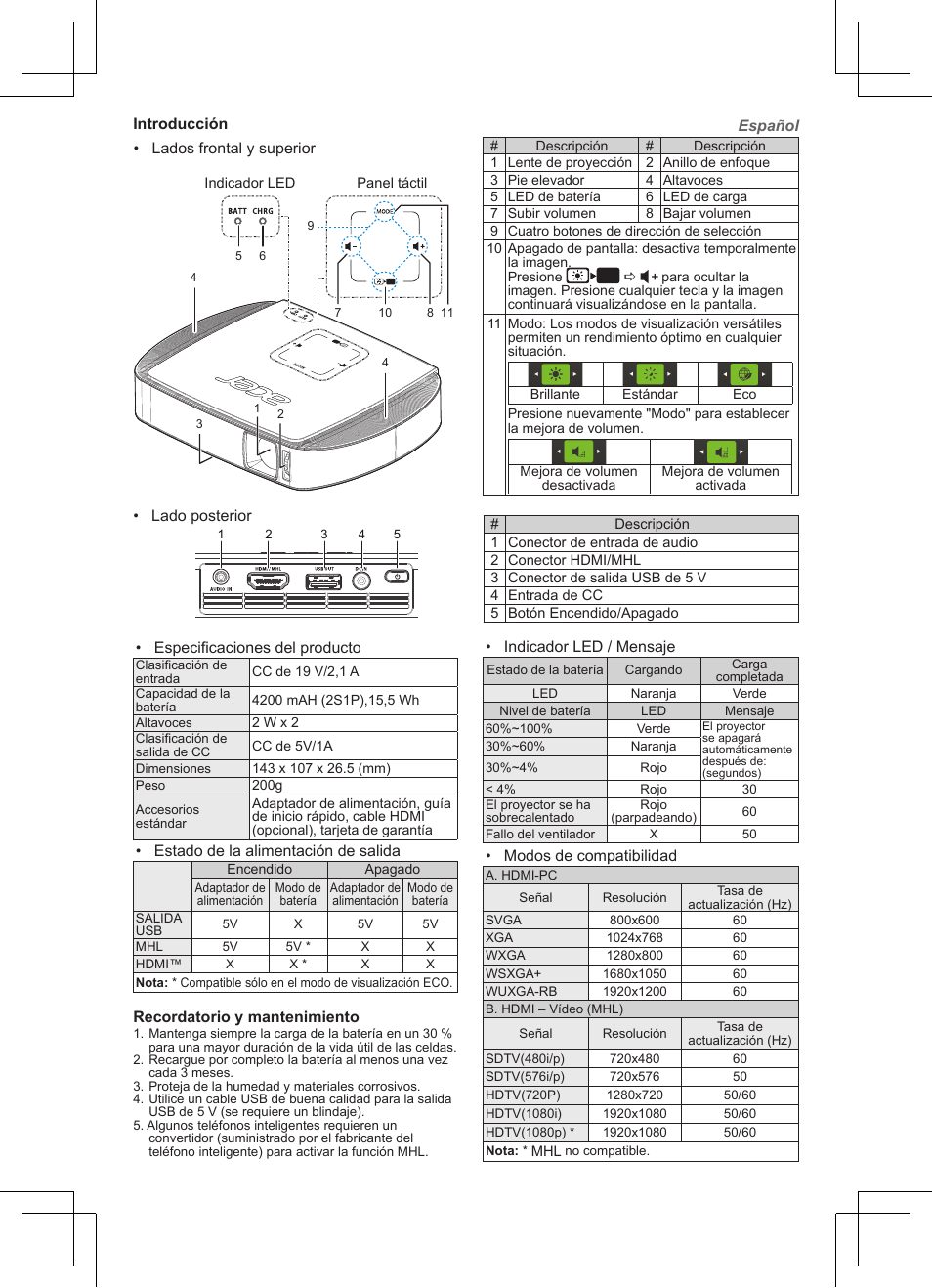 Acer C205 User Manual | Page 14 / 68