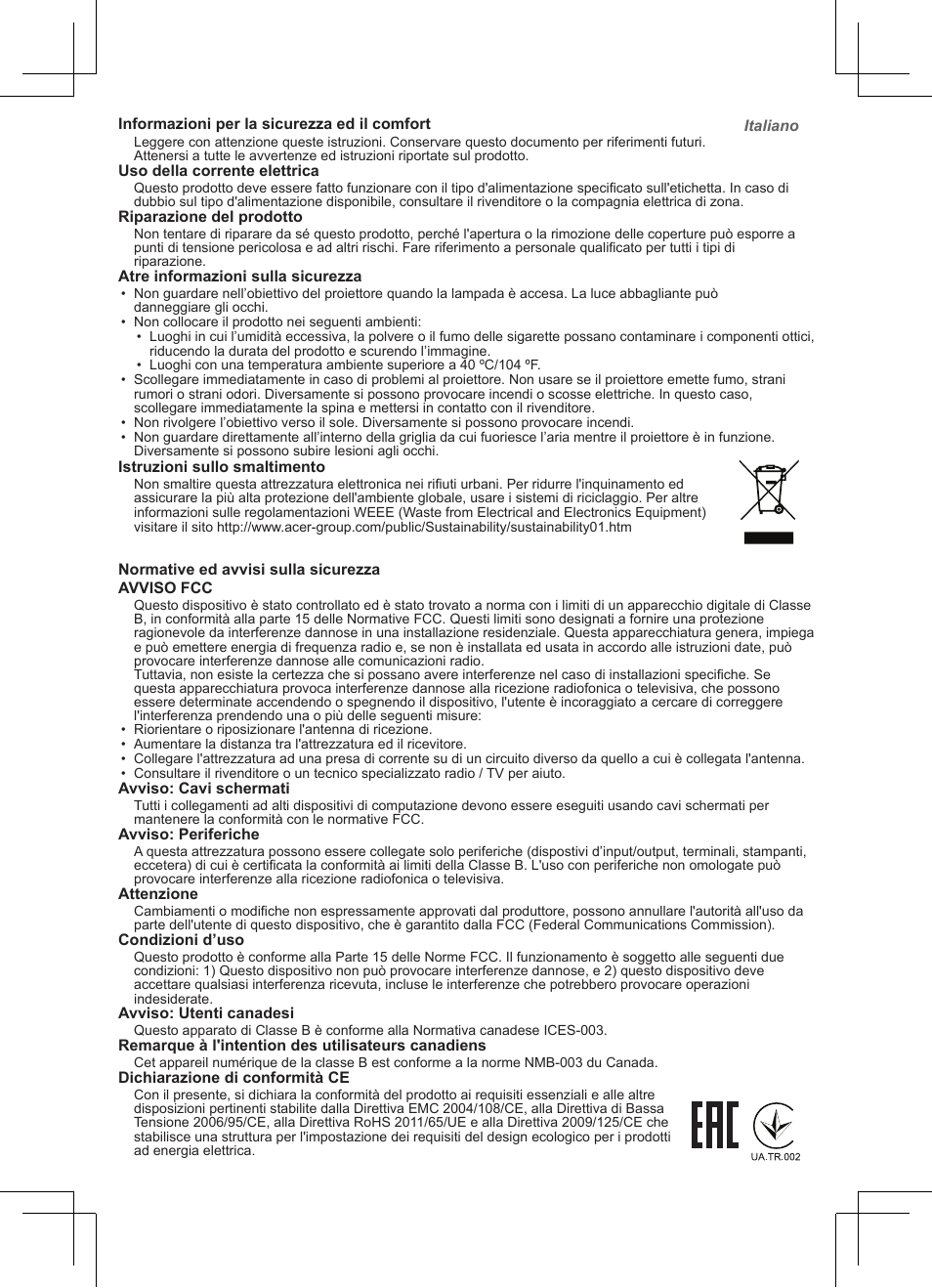 Acer C205 User Manual | Page 23 / 68