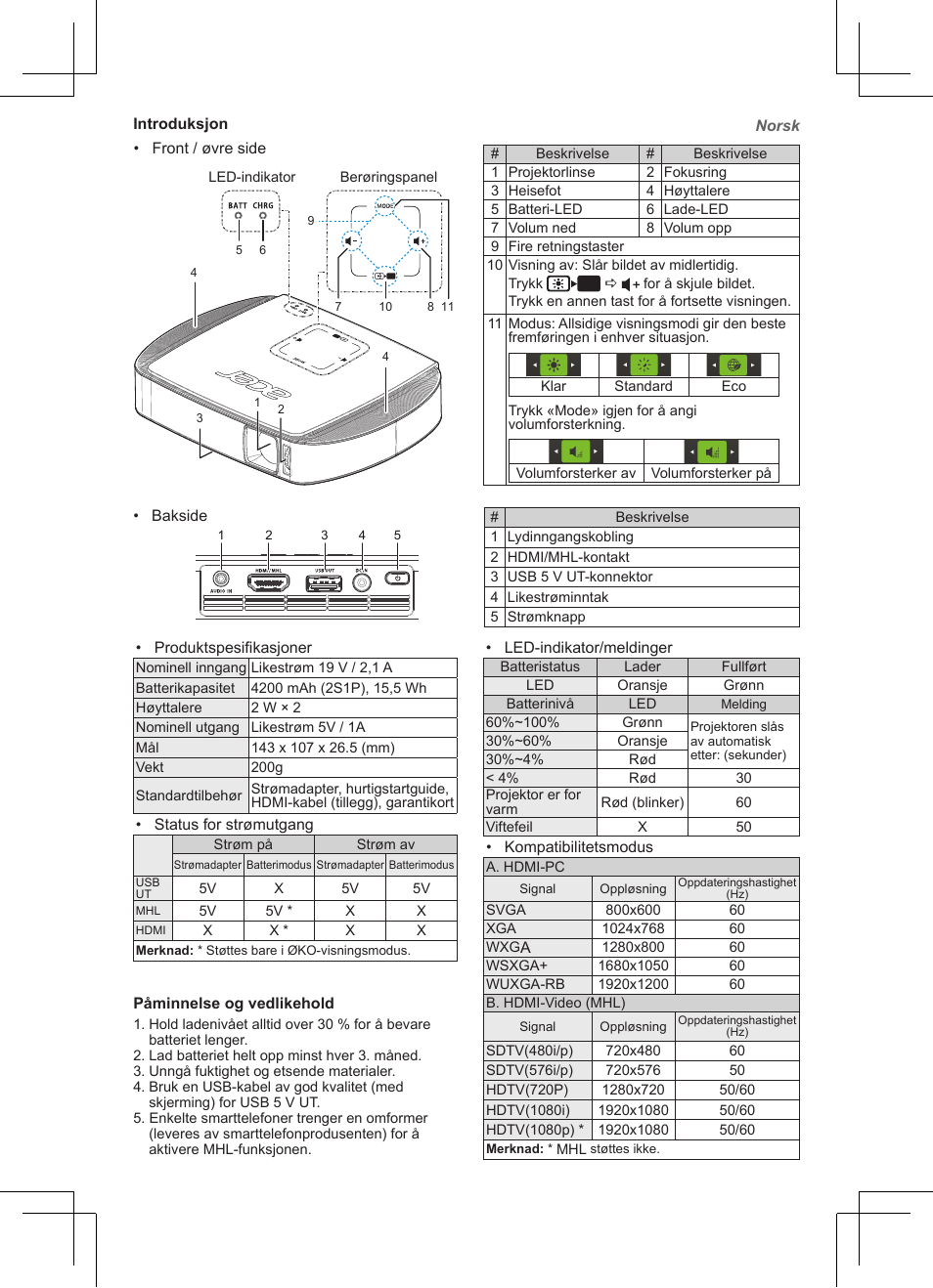 Acer C205 User Manual | Page 28 / 68
