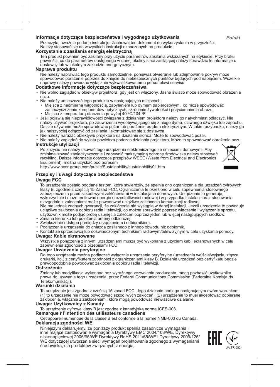 Acer C205 User Manual | Page 31 / 68