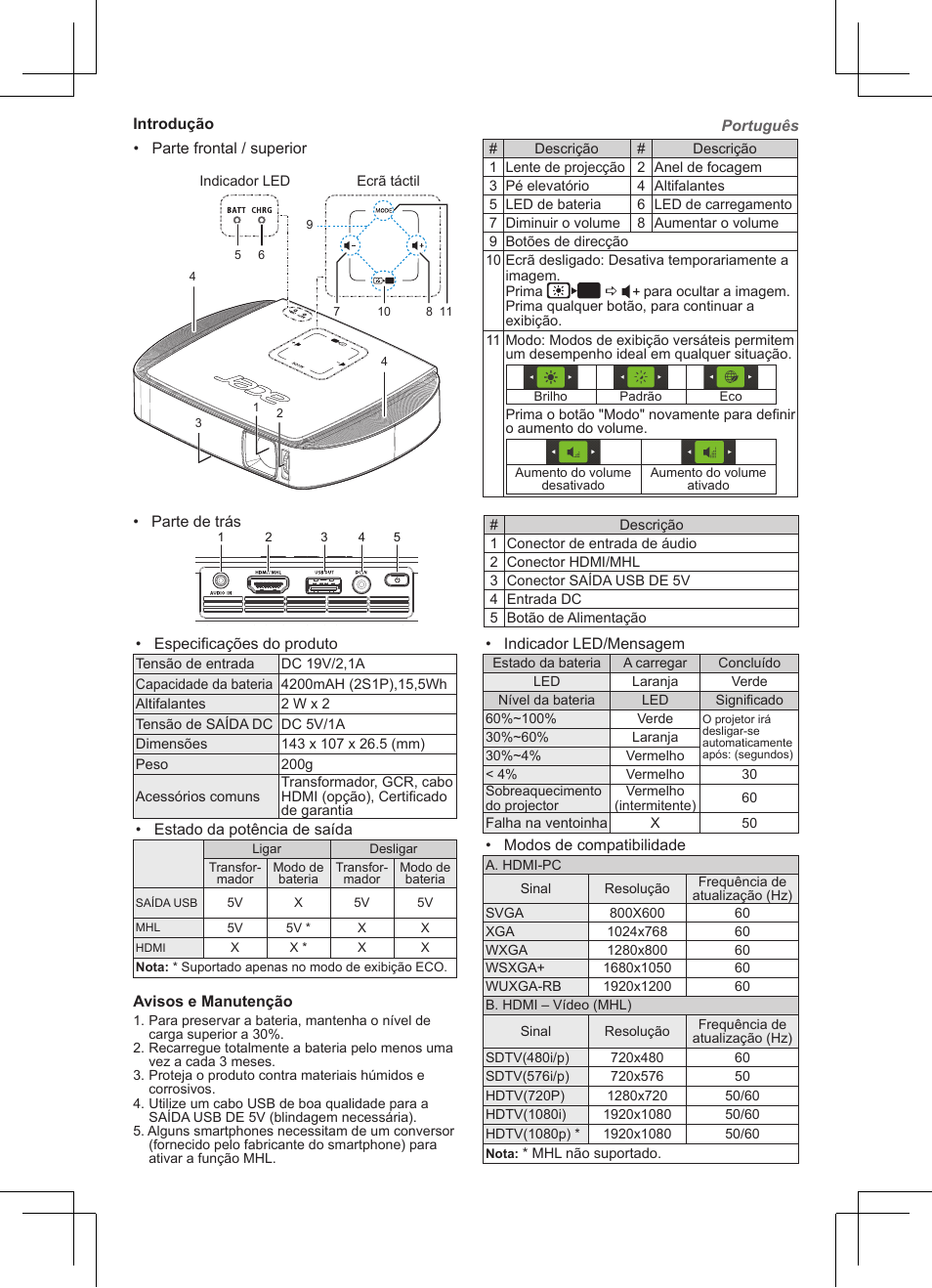 Acer C205 User Manual | Page 32 / 68