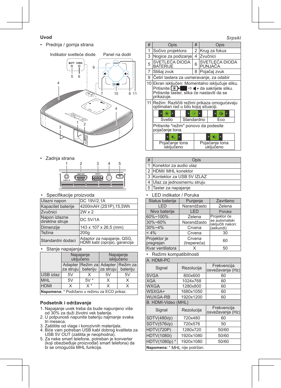 Acer C205 User Manual | Page 42 / 68