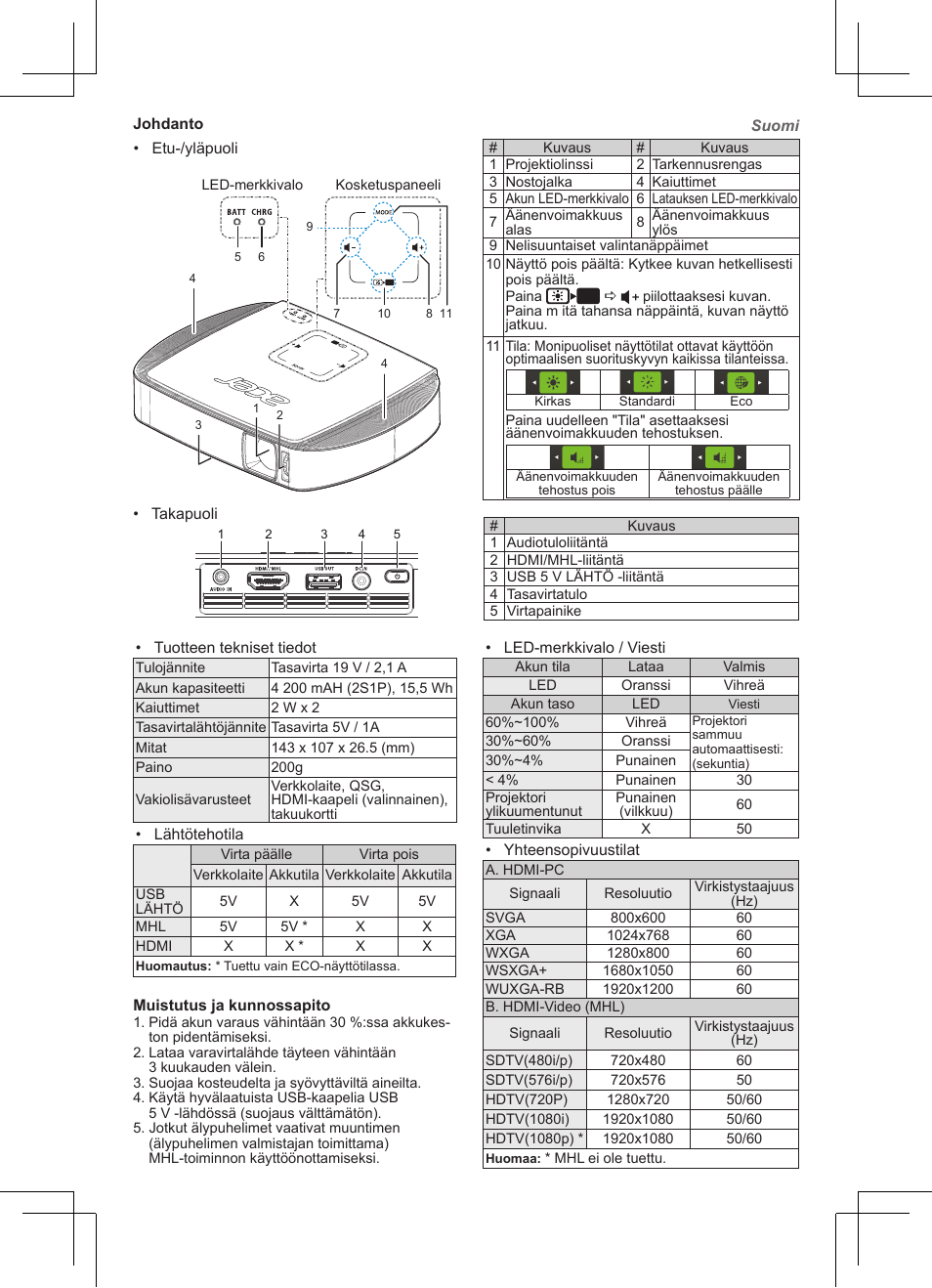 Acer C205 User Manual | Page 44 / 68