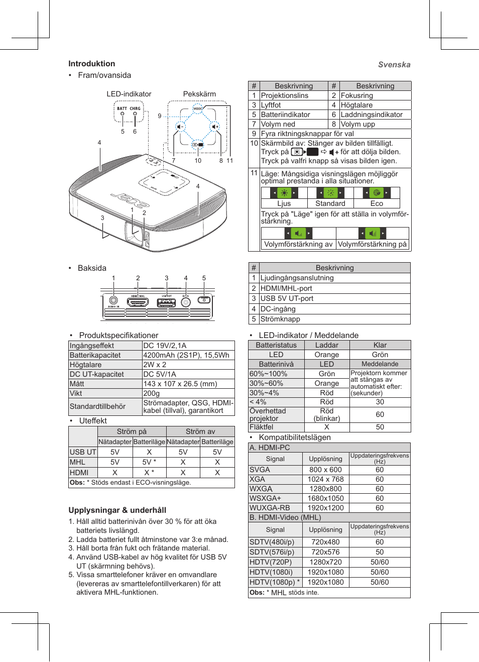 Acer C205 User Manual | Page 46 / 68