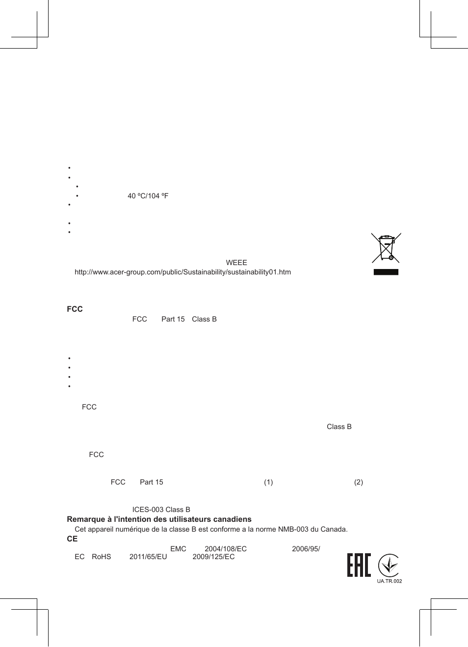 Acer C205 User Manual | Page 51 / 68