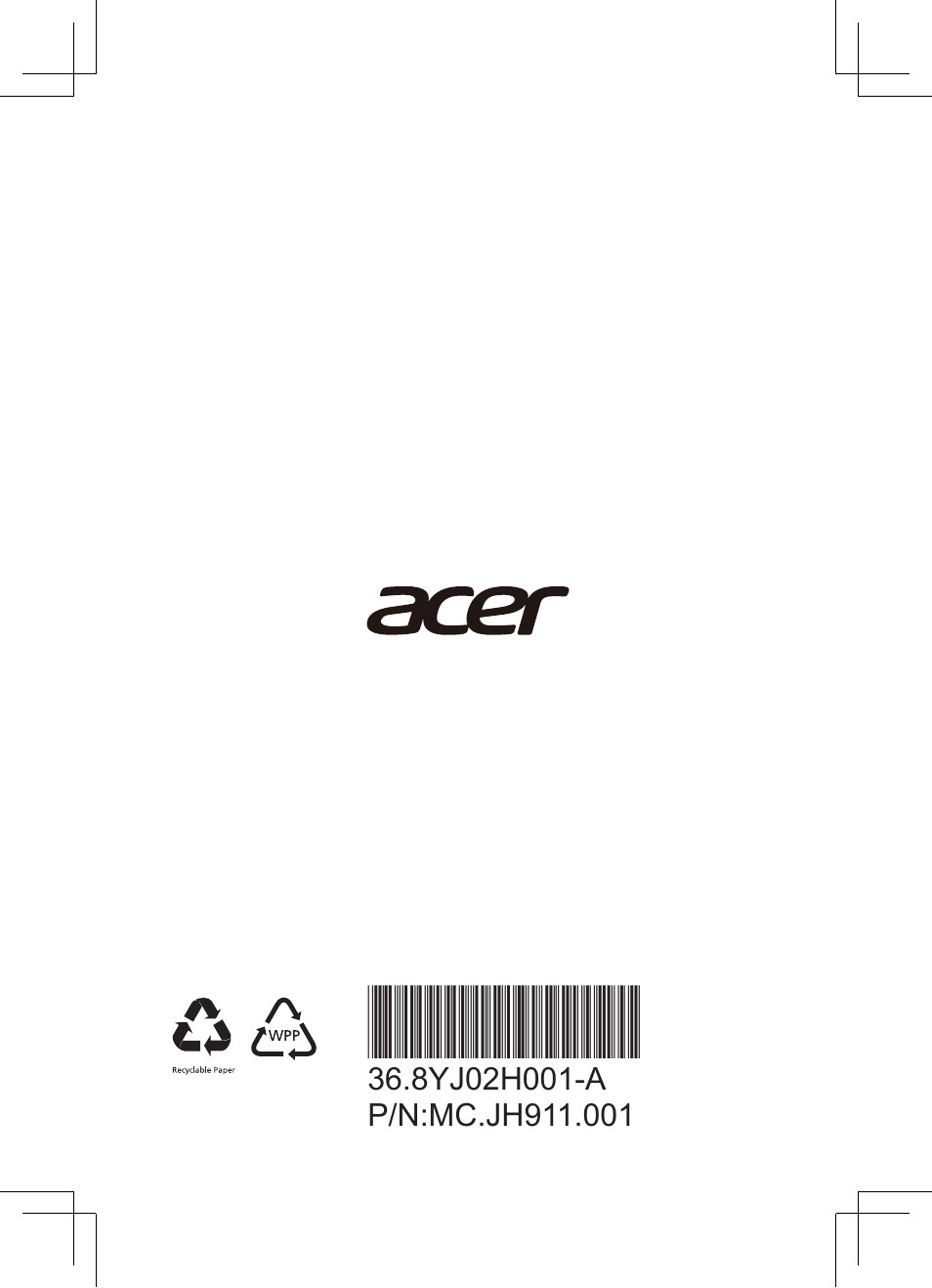 Acer C205 User Manual | Page 68 / 68