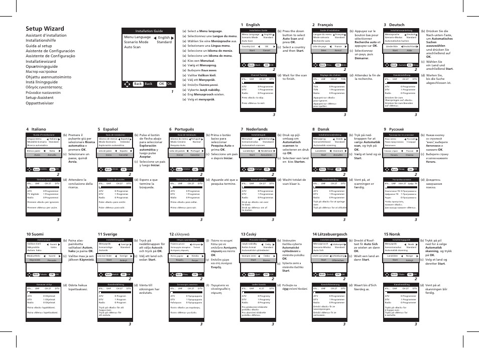 Setup wizard | Acer AT1919DF User Manual | Page 2 / 2