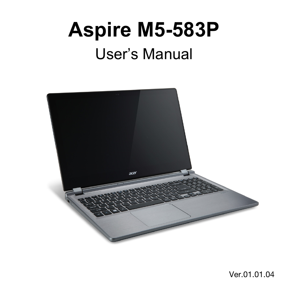 Acer Aspire M5-583P User Manual | 110 pages