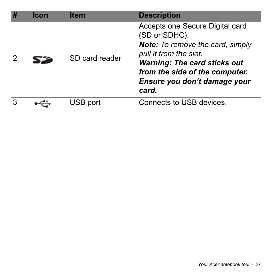 Acer Aspire M5-583P User Manual | Page 27 / 110