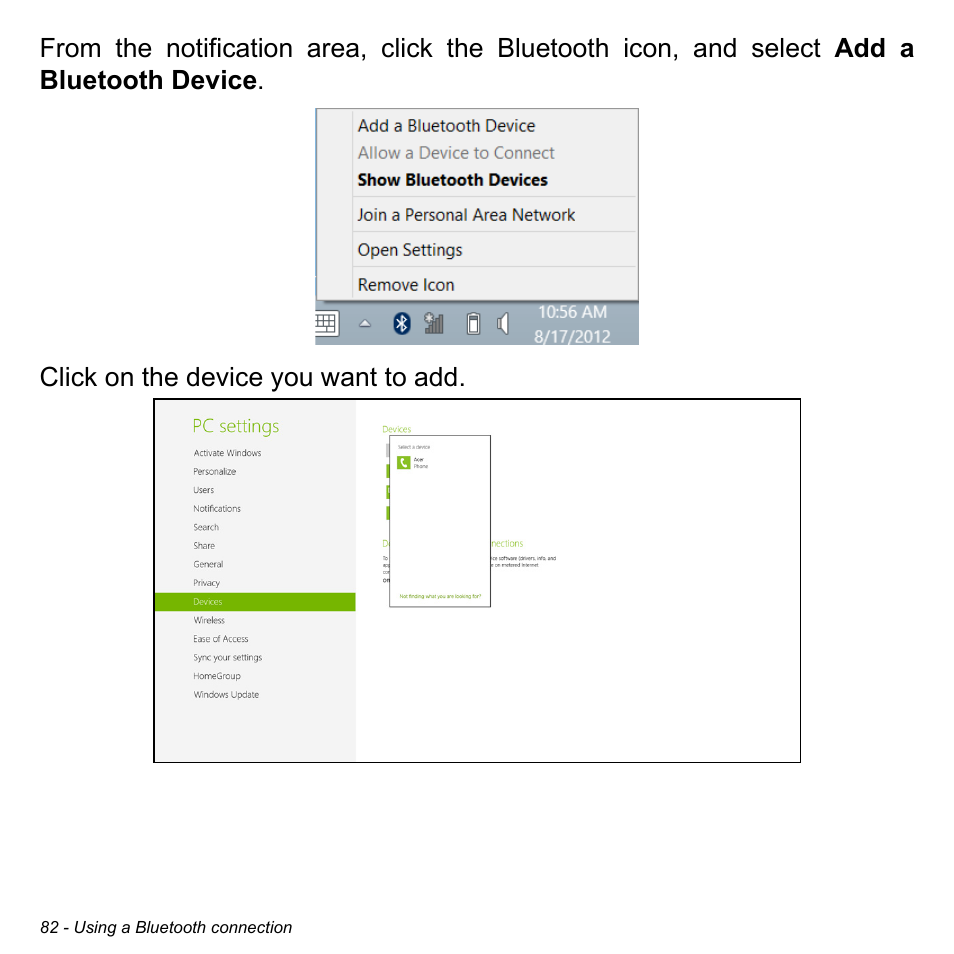 Acer Aspire M5-583P User Manual | Page 82 / 110