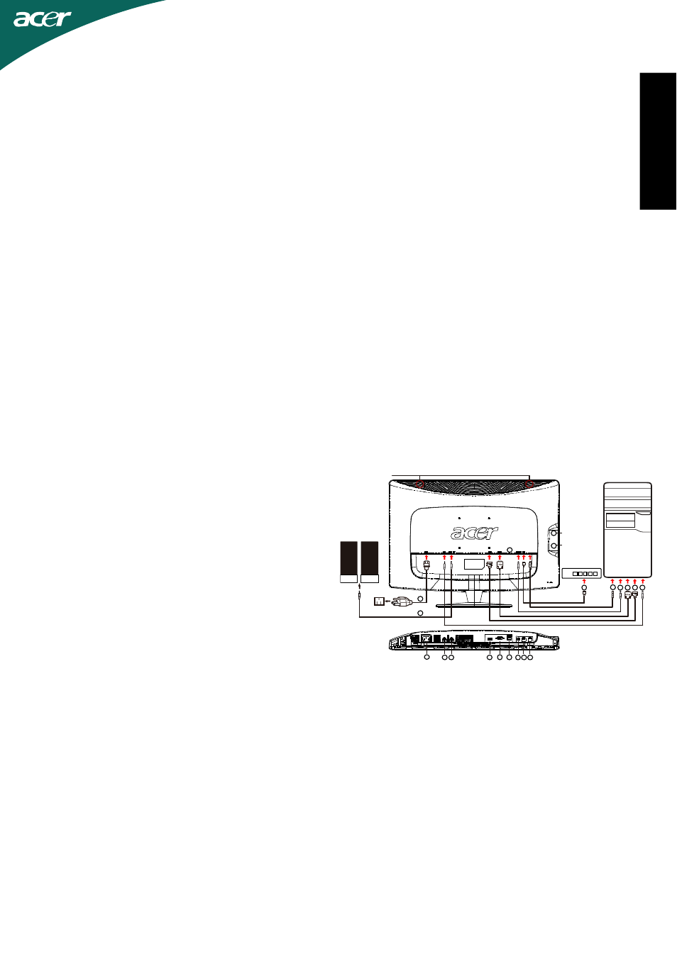 Instruções de segurança, Po rt ug uês, Detalhes de operação | Acer D241H User Manual | Page 22 / 58