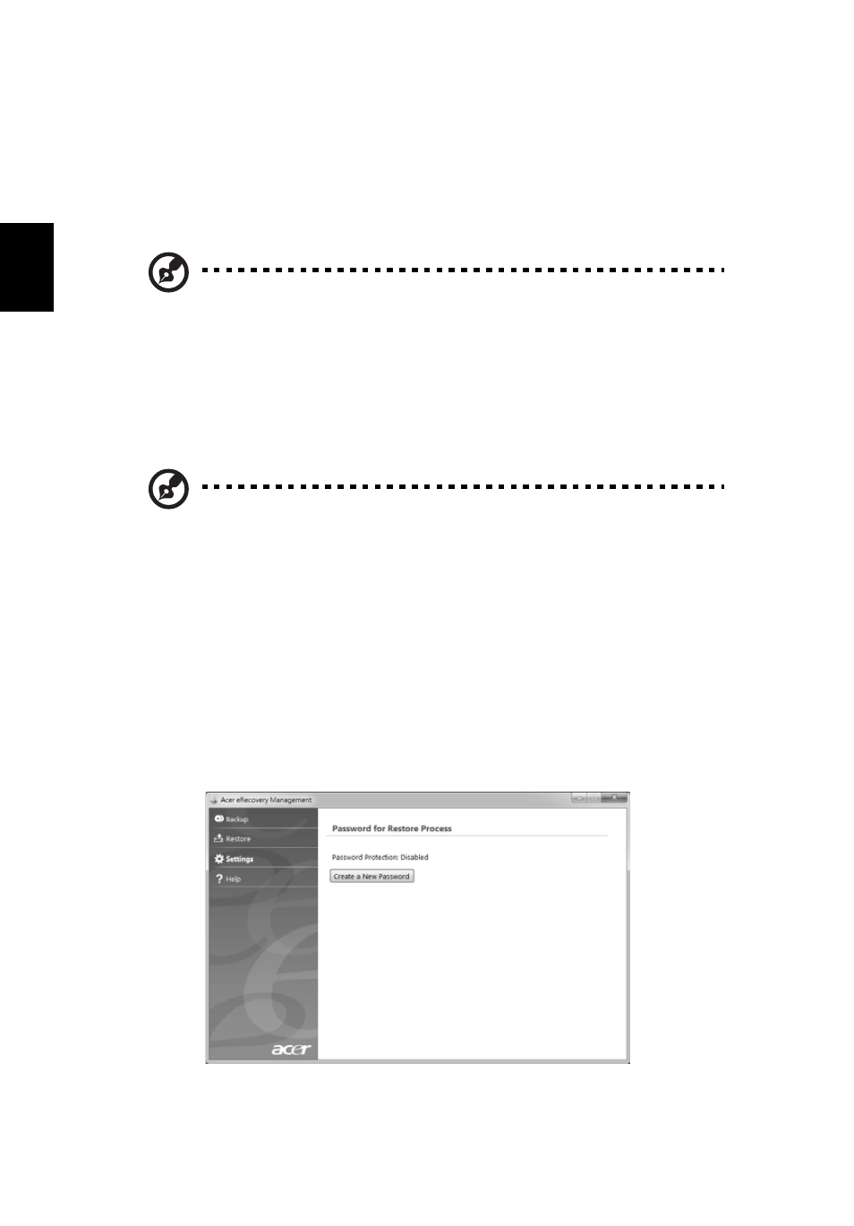 Acer erecovery management | Acer Aspire 4253 User Manual | Page 1552 / 2348