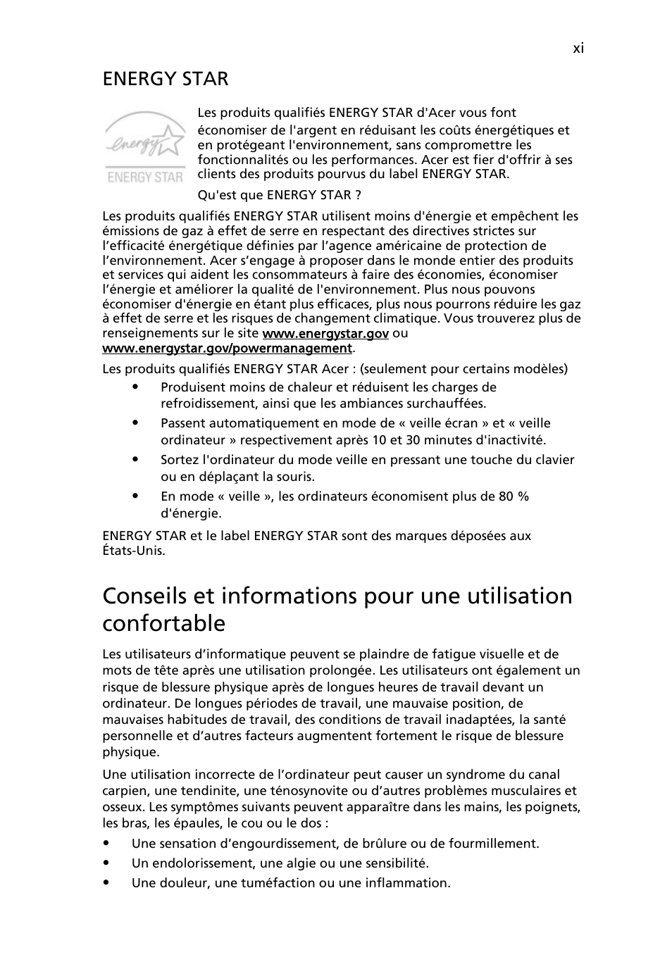 Energy star | Acer Aspire 4253 User Manual | Page 89 / 2348