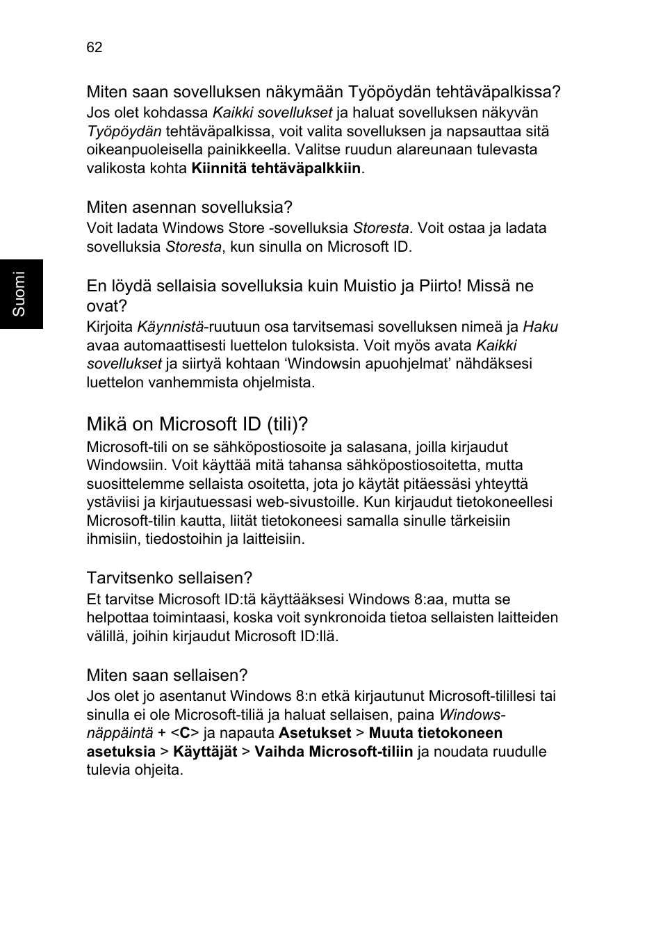 Mikä on microsoft id (tili) | Acer TravelMate B113-M User Manual | Page 1000 / 2734