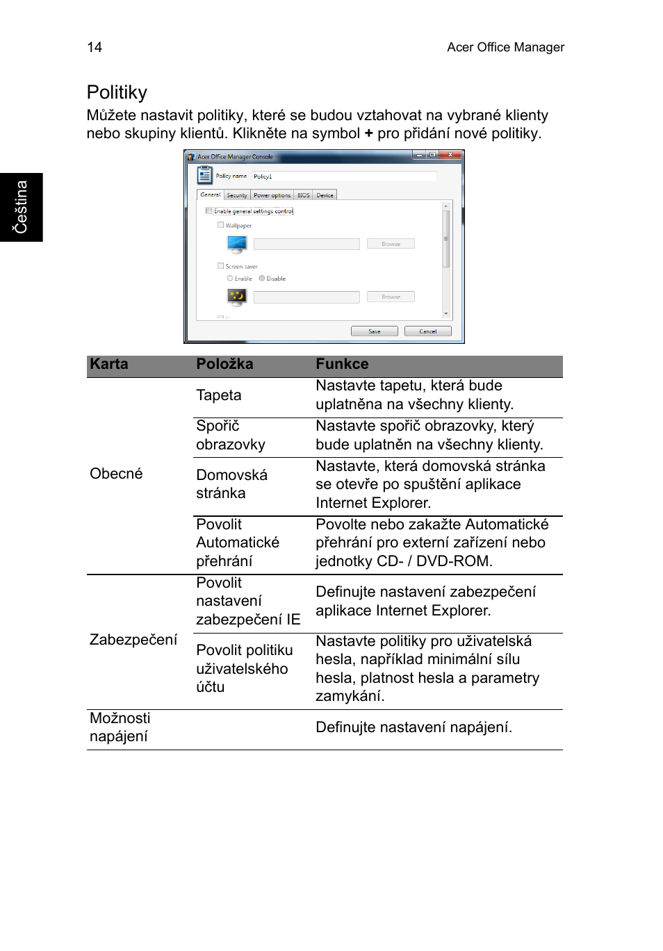 Politiky | Acer TravelMate B113-M User Manual | Page 1326 / 2734