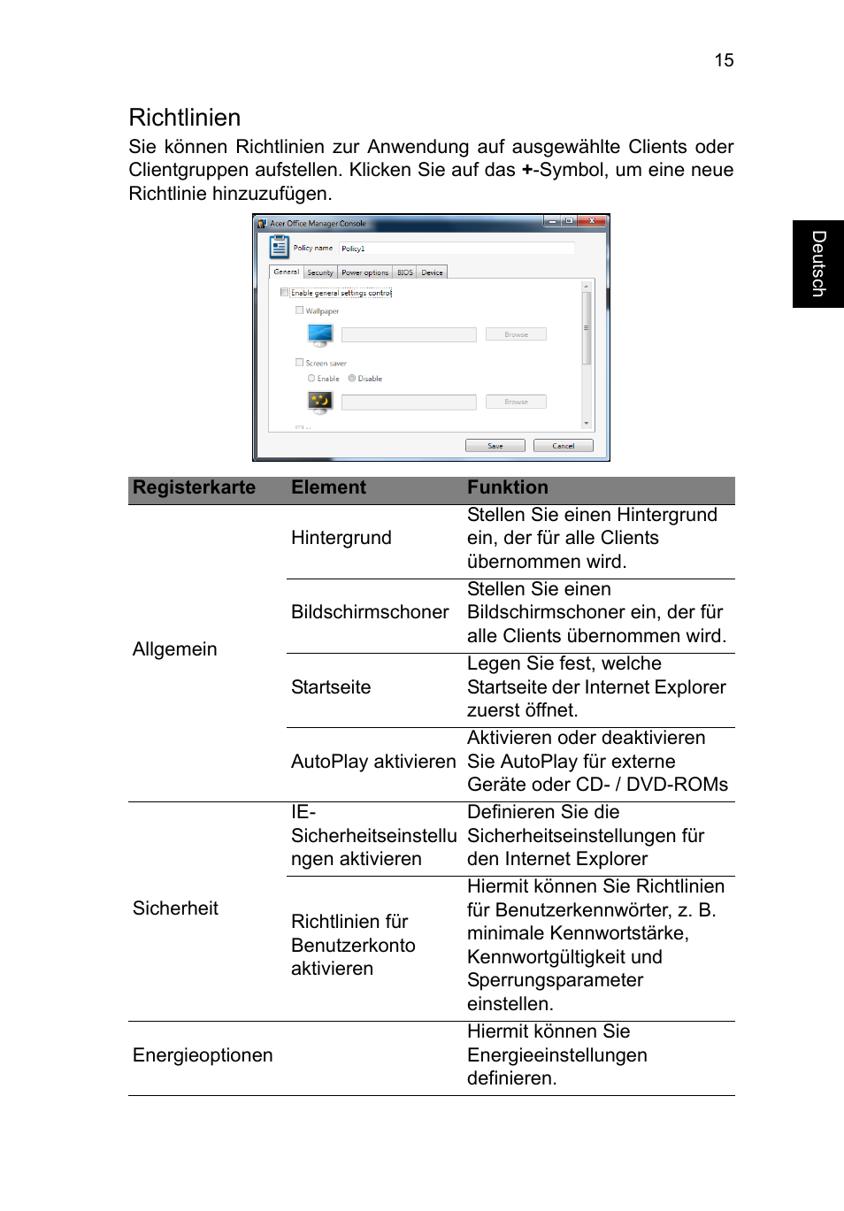 Richtlinien | Acer TravelMate B113-M User Manual | Page 219 / 2734