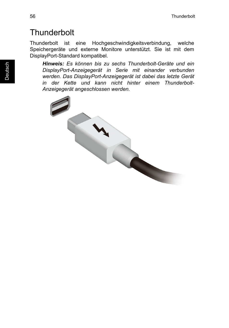 Thunderbolt | Acer TravelMate B113-M User Manual | Page 260 / 2734