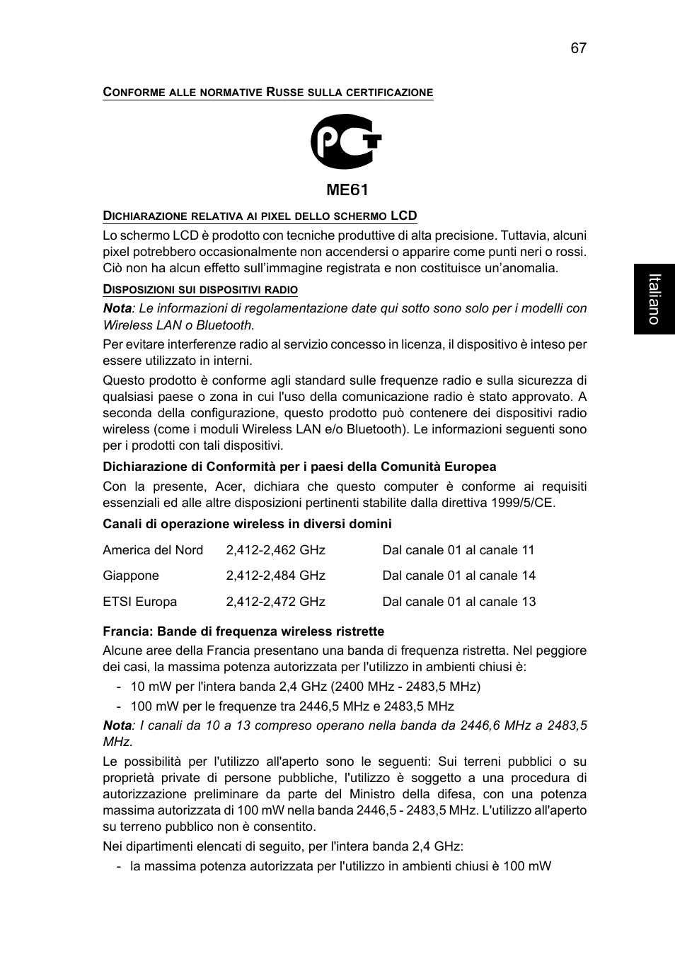 Italiano | Acer TravelMate B113-M User Manual | Page 371 / 2734