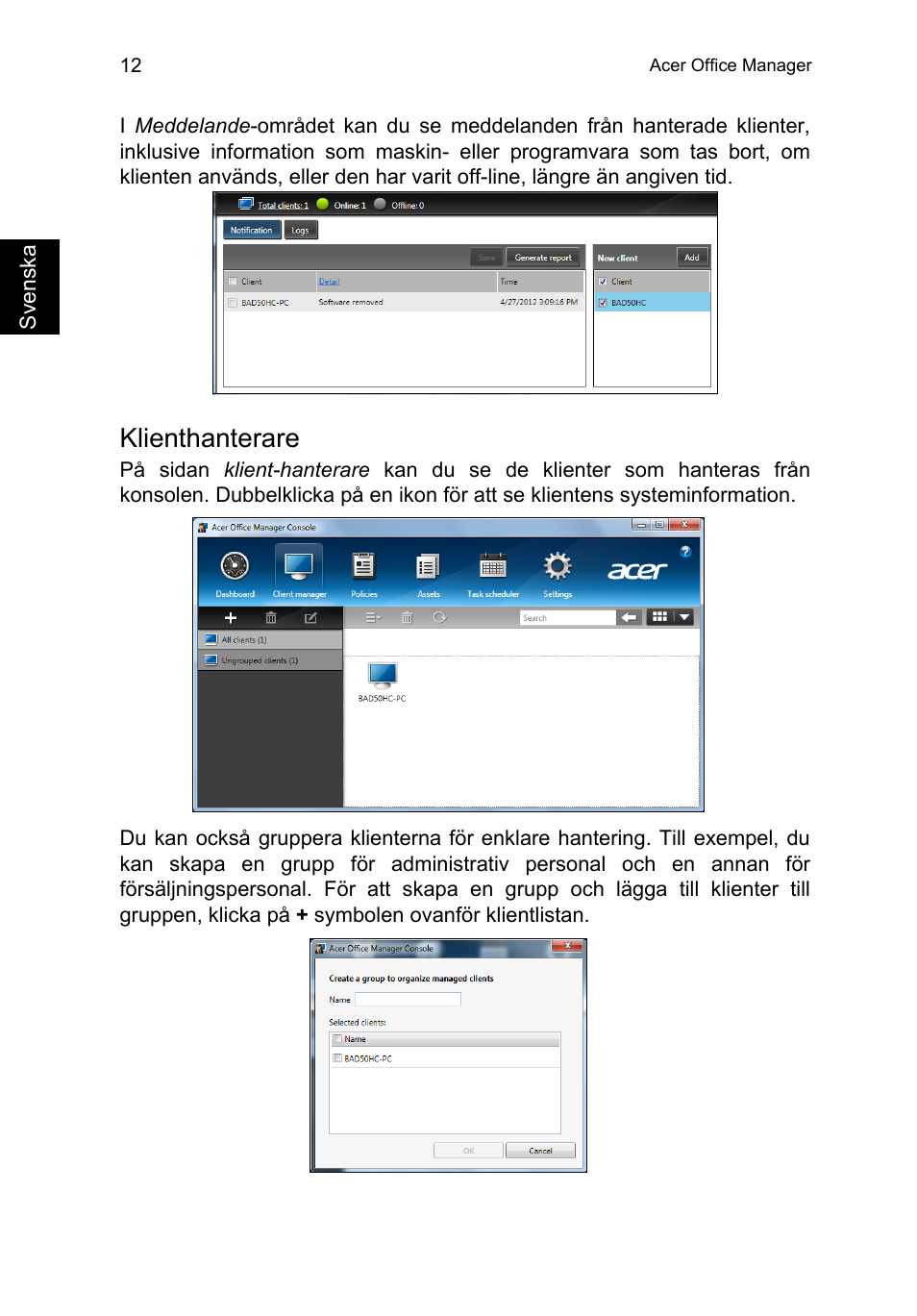 Klienthanterare | Acer TravelMate B113-M User Manual | Page 862 / 2734
