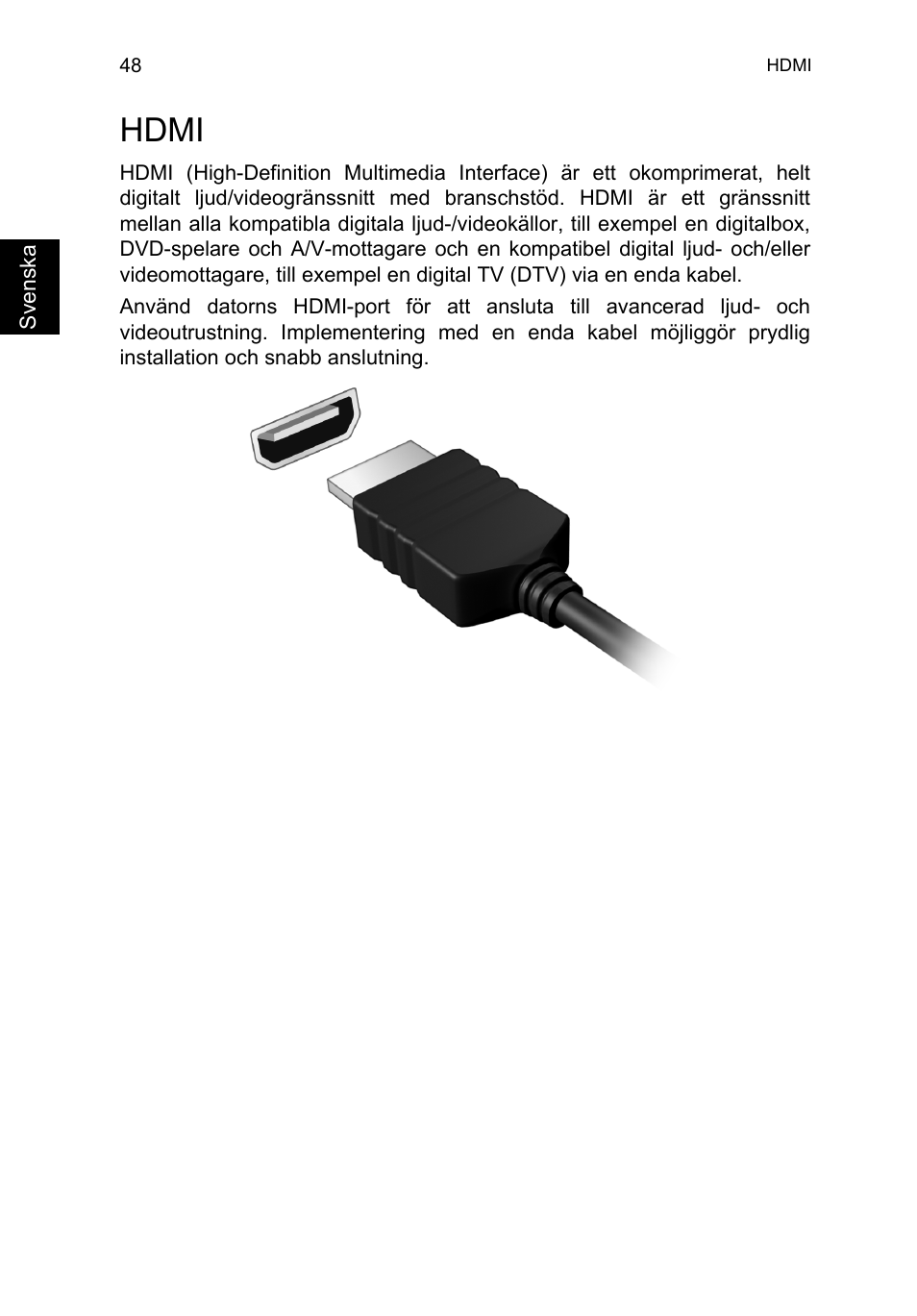 Hdmi | Acer TravelMate B113-M User Manual | Page 898 / 2734