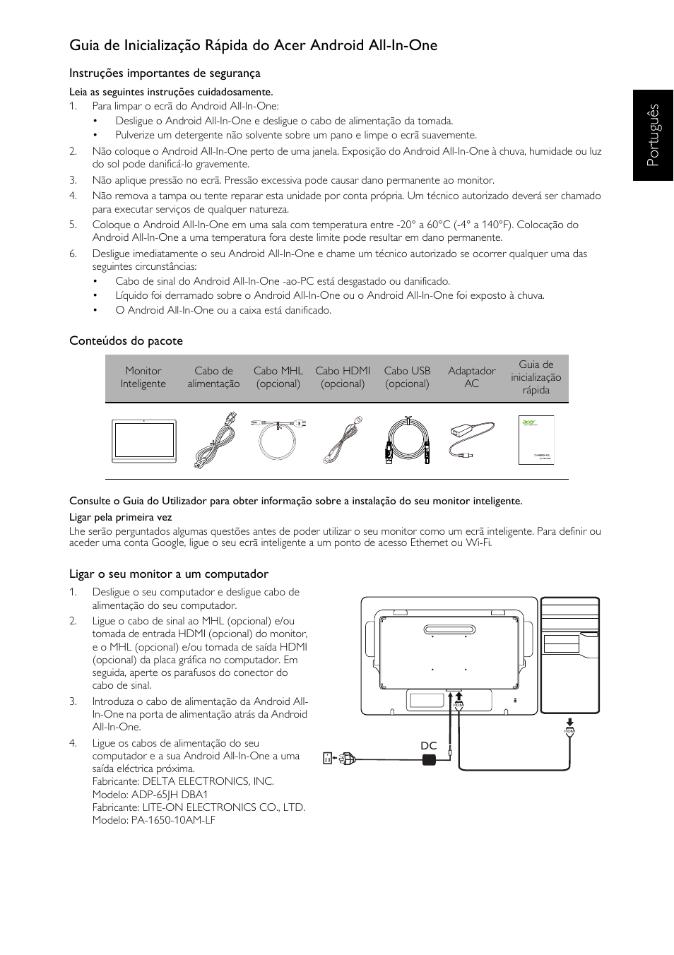 Acer DA223HQL User Manual | Page 25 / 40