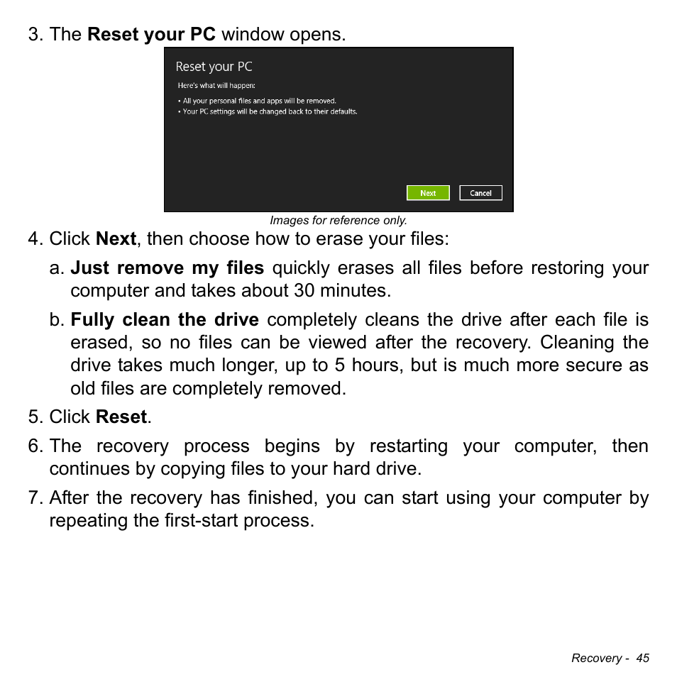 Acer Aspire S5-391 User Manual | Page 45 / 111