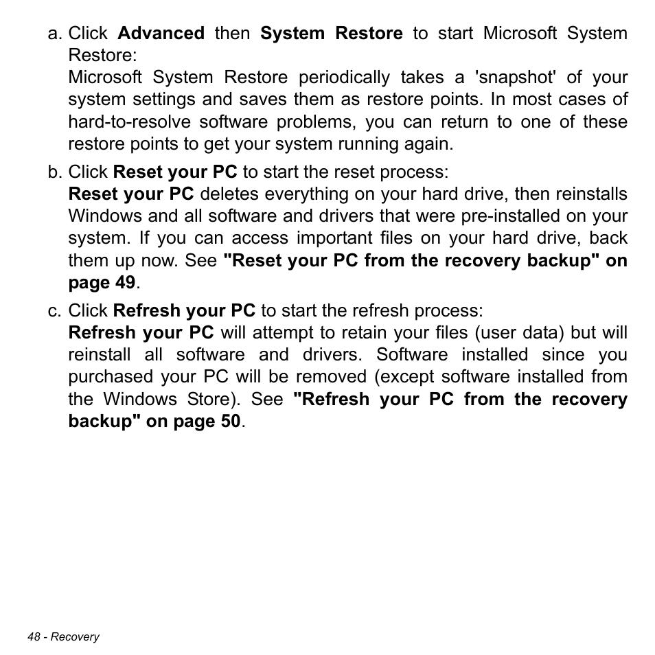 Acer Aspire S5-391 User Manual | Page 48 / 111