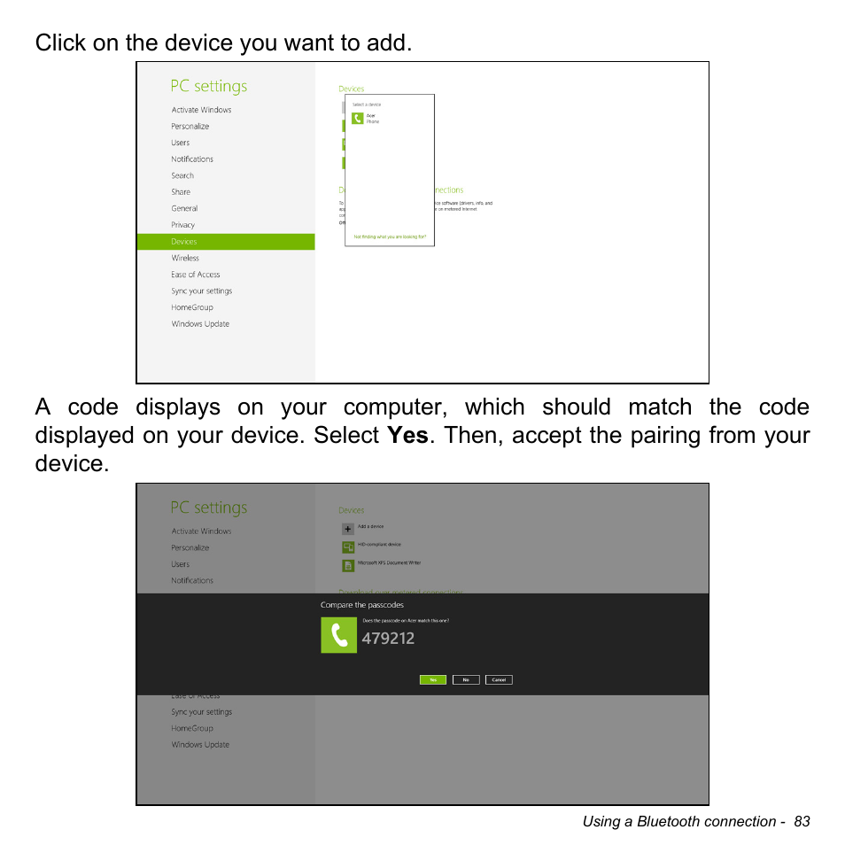 Acer Aspire S5-391 User Manual | Page 83 / 111