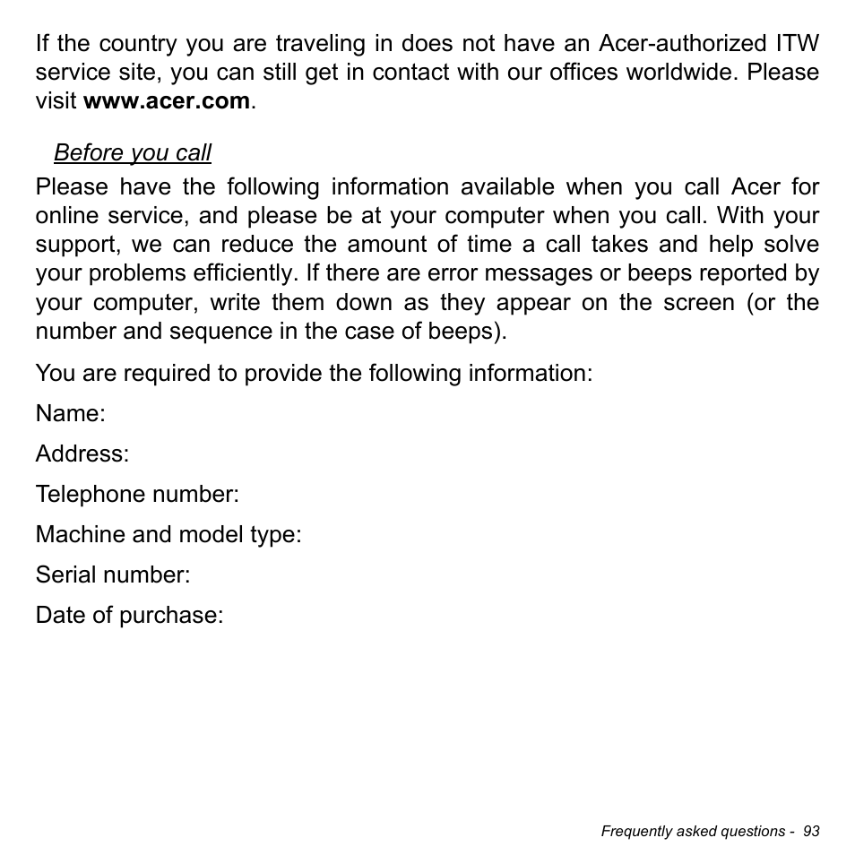 Acer Aspire S5-391 User Manual | Page 93 / 111
